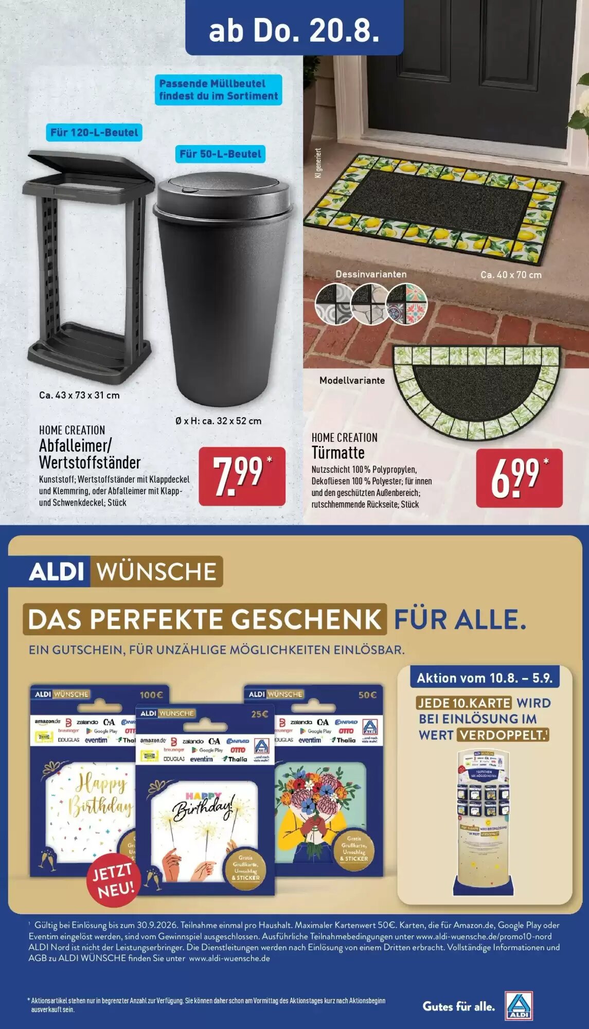 Aldi Nord Prospekt (ab 16.08.2026) zum Blättern - Seite 25