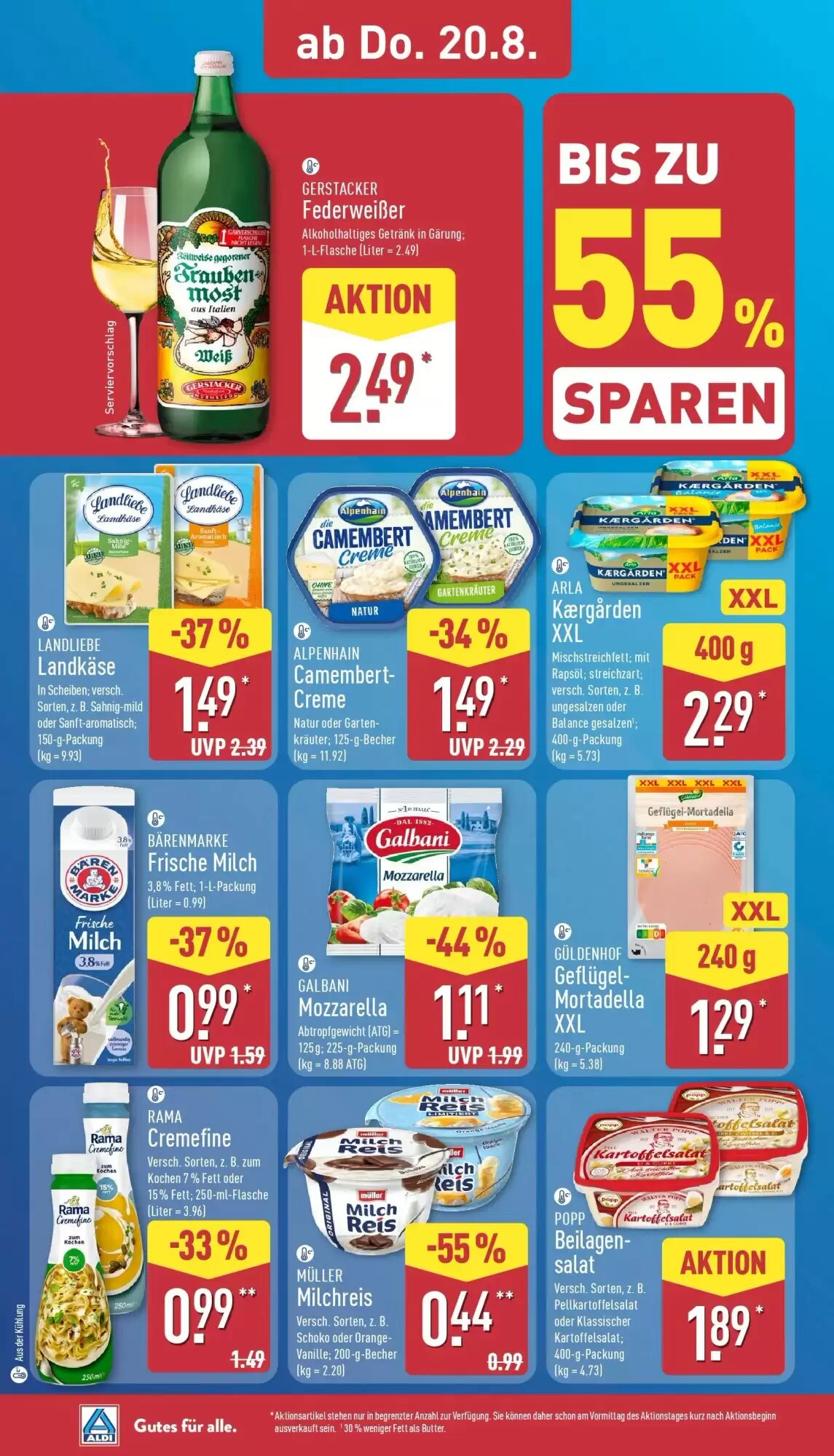Aldi Nord Prospekt (ab 16.08.2026) zum Blättern - Seite 28