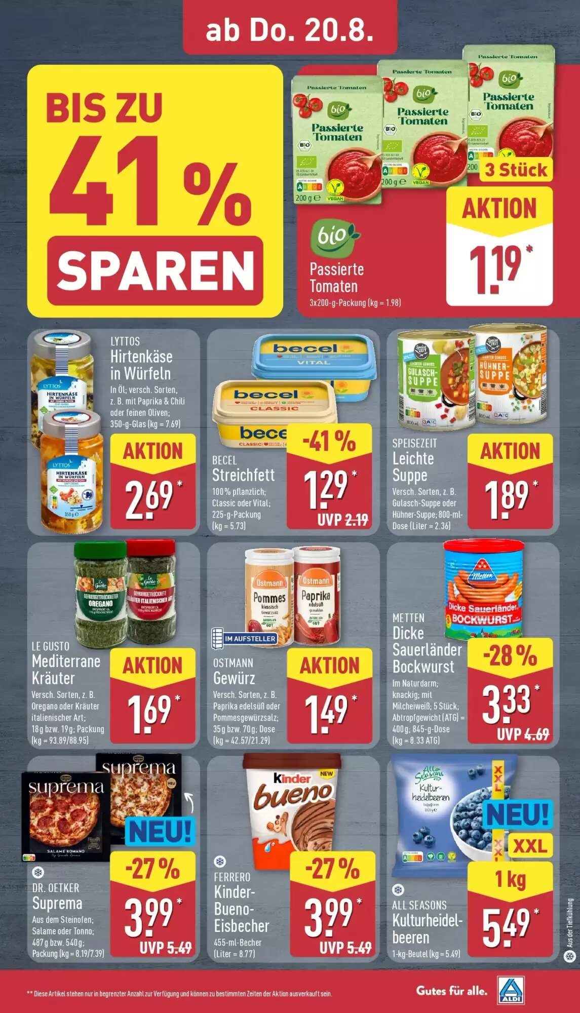 Aldi Nord Prospekt (ab 16.08.2026) zum Blättern - Seite 29