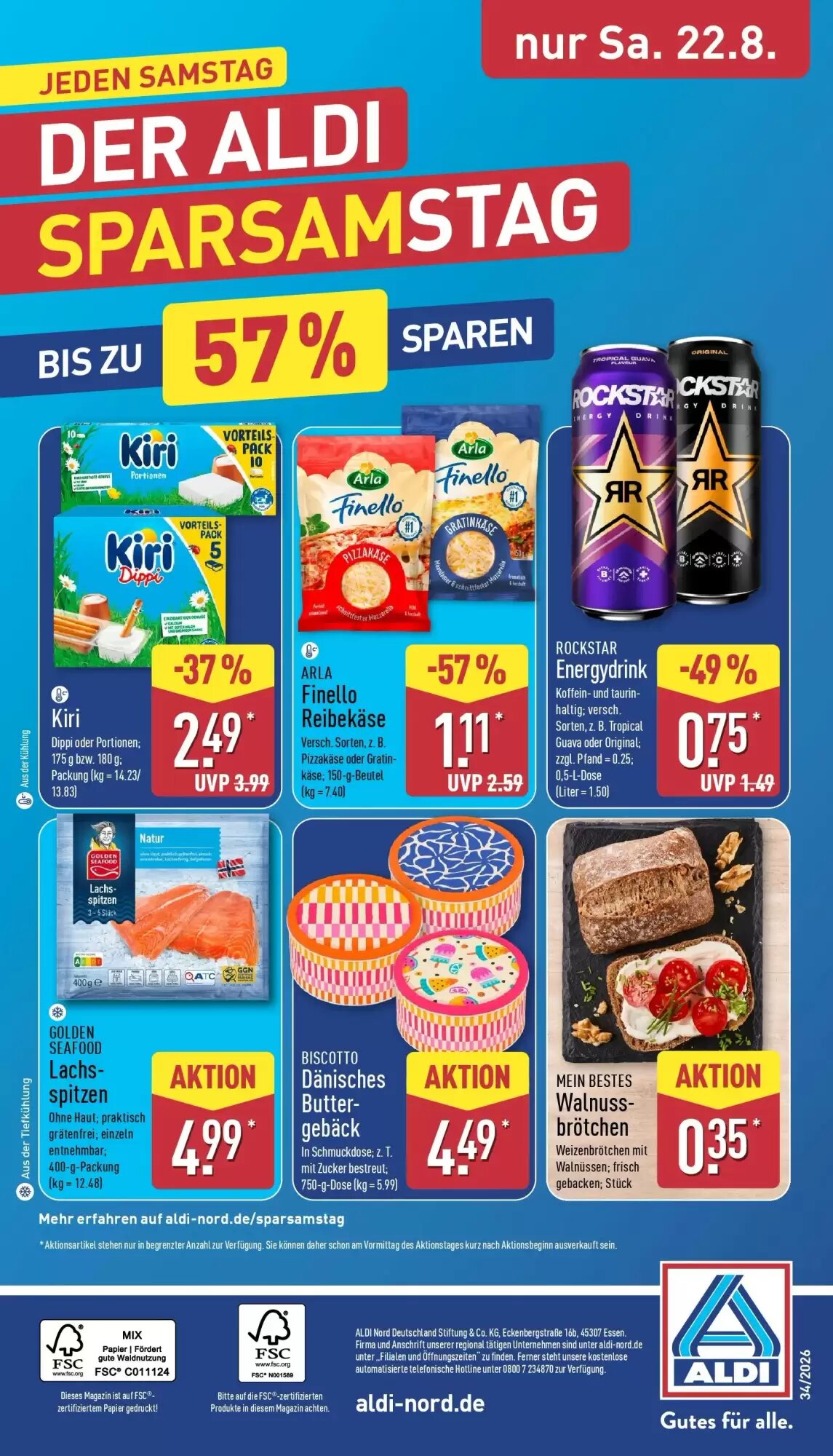 Aldi Nord Prospekt (ab 16.08.2026) zum Blättern - Seite 32