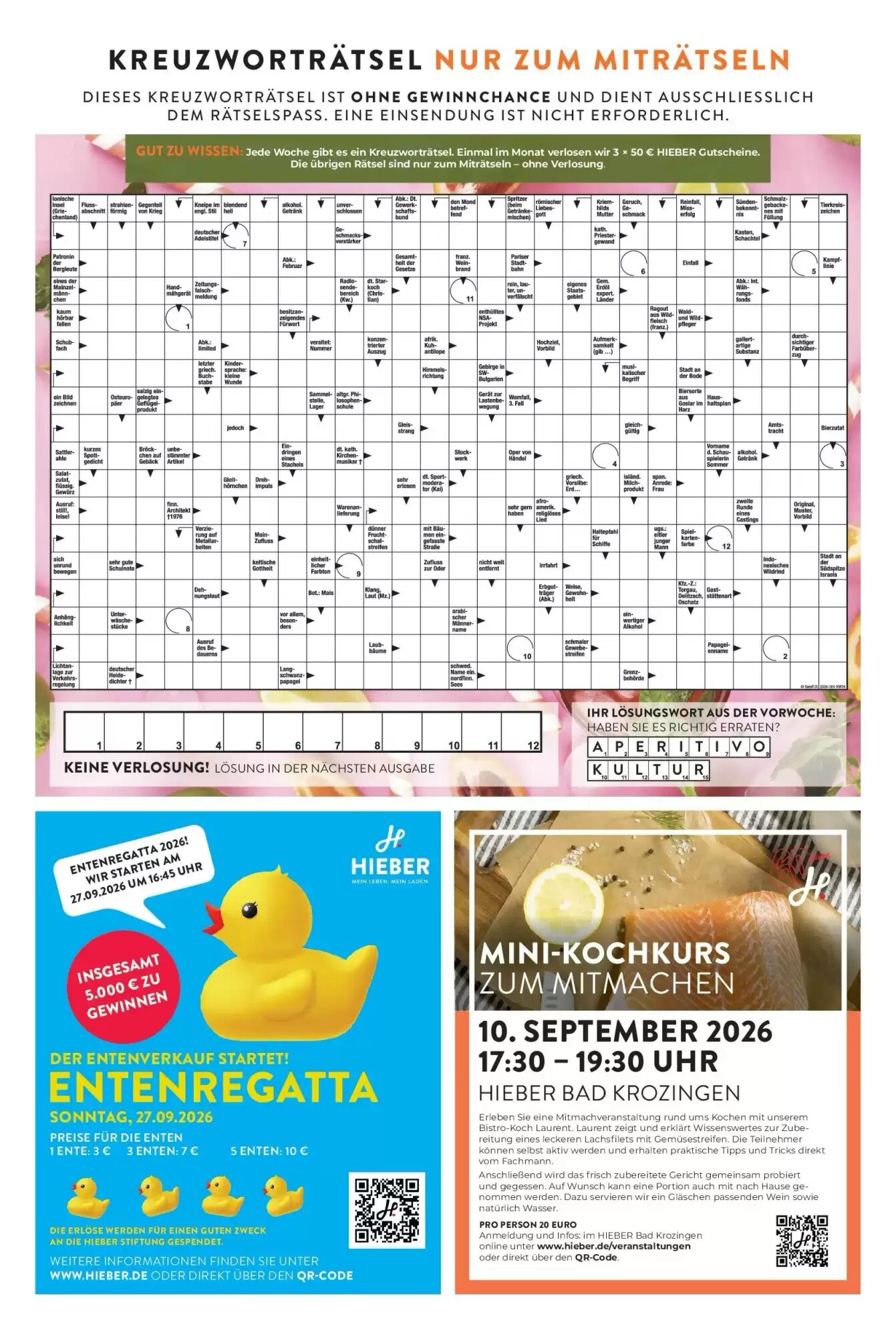 Hieber's Frische Center Prospekt (ab 16.08.2026) zum Blättern - Seite 11