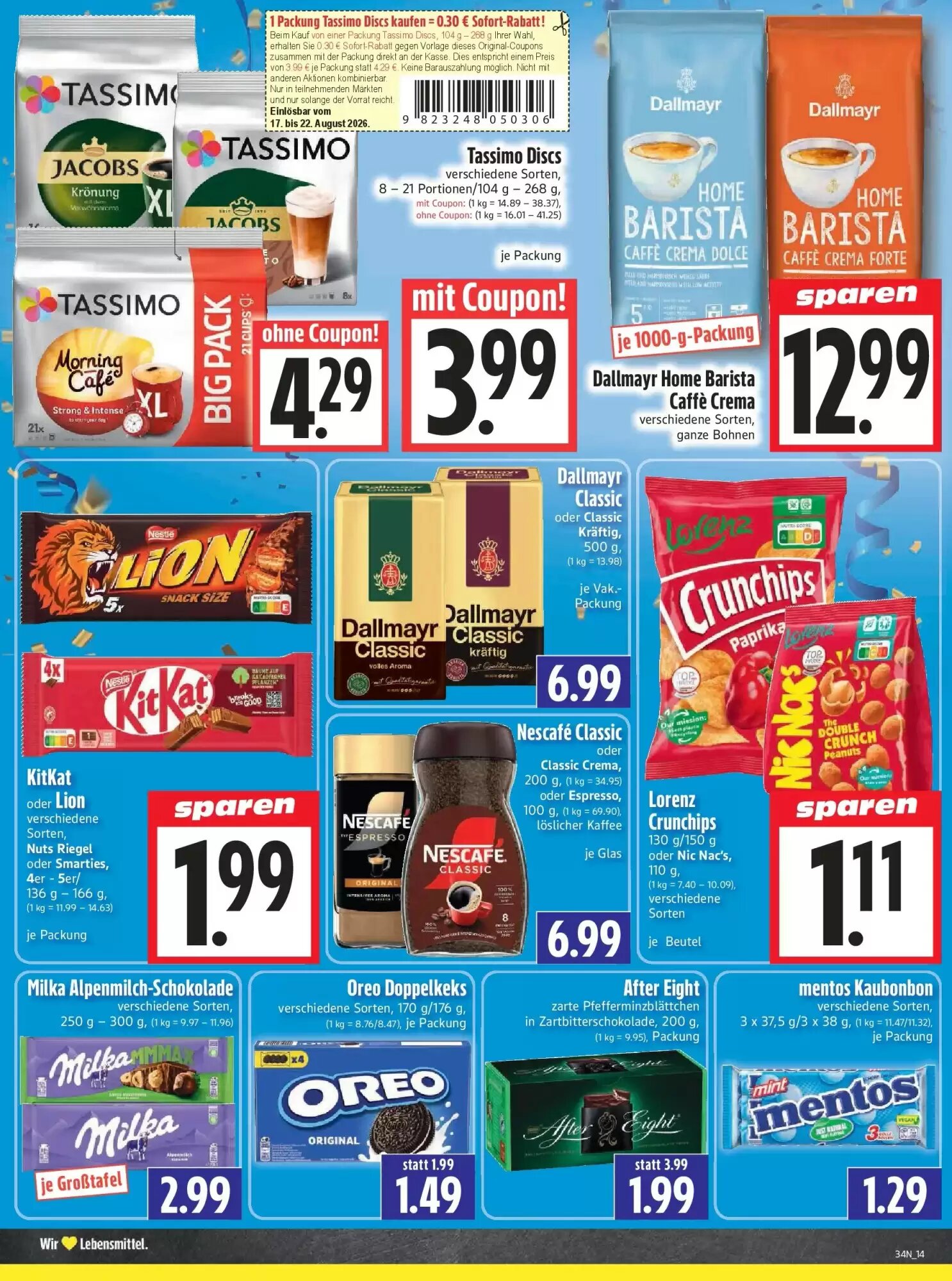 EDEKA Hahner Prospekt (ab 16.08.2026) zum Blättern - Seite 16