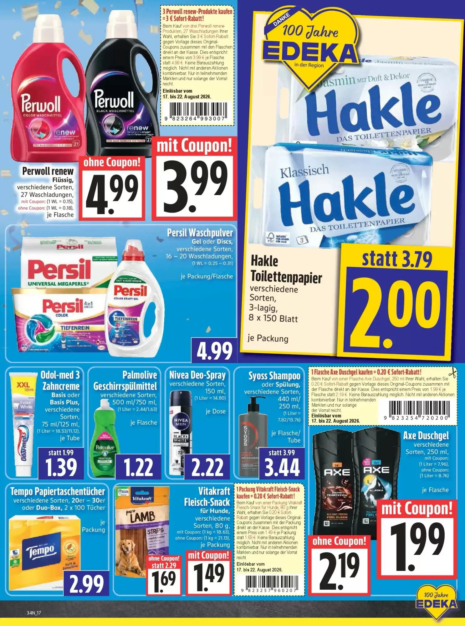 EDEKA Hahner Prospekt (ab 16.08.2026) zum Blättern - Seite 19