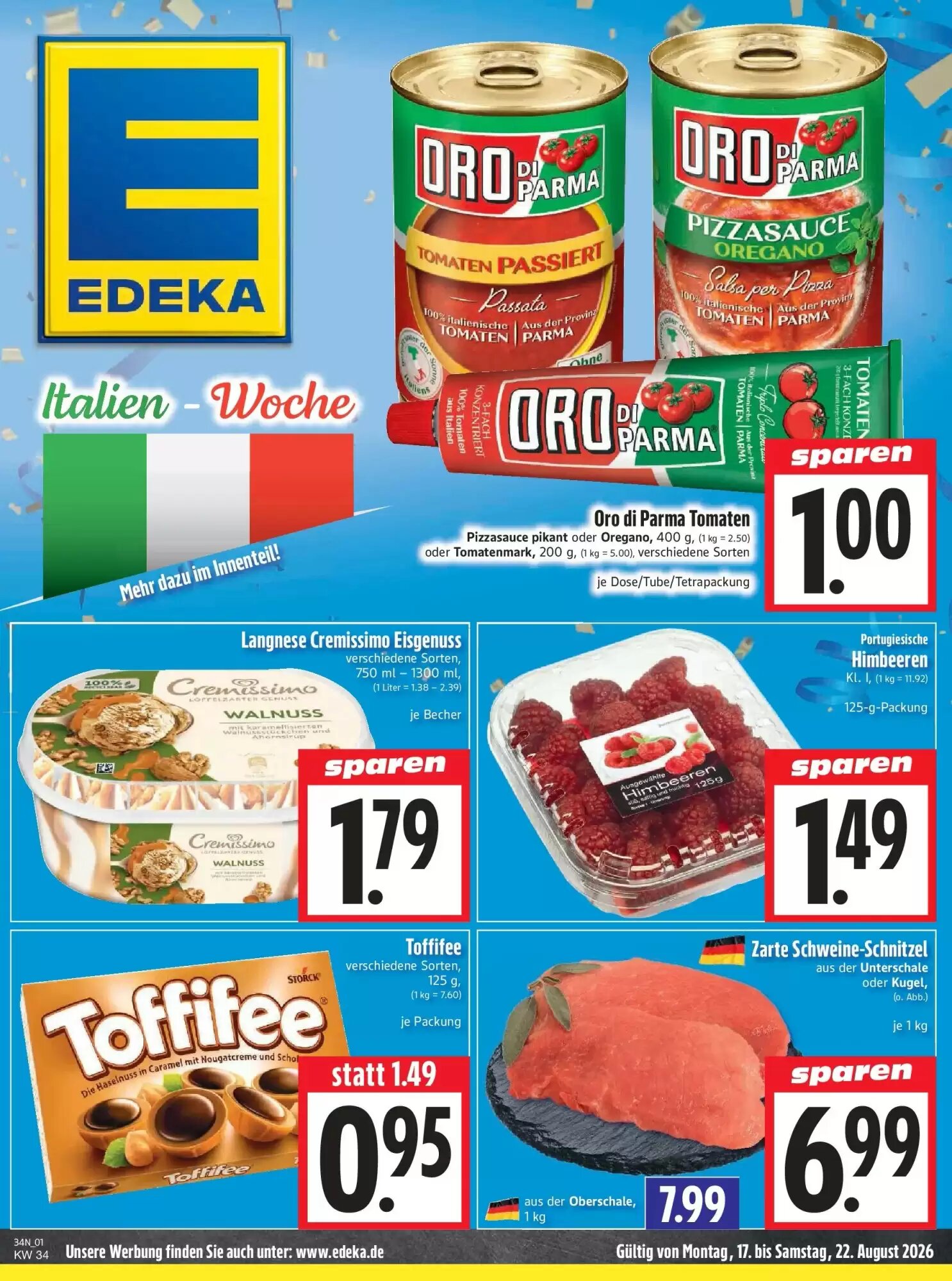 EDEKA Hahner Prospekt (ab 16.08.2026) zum Blättern - Seite 3