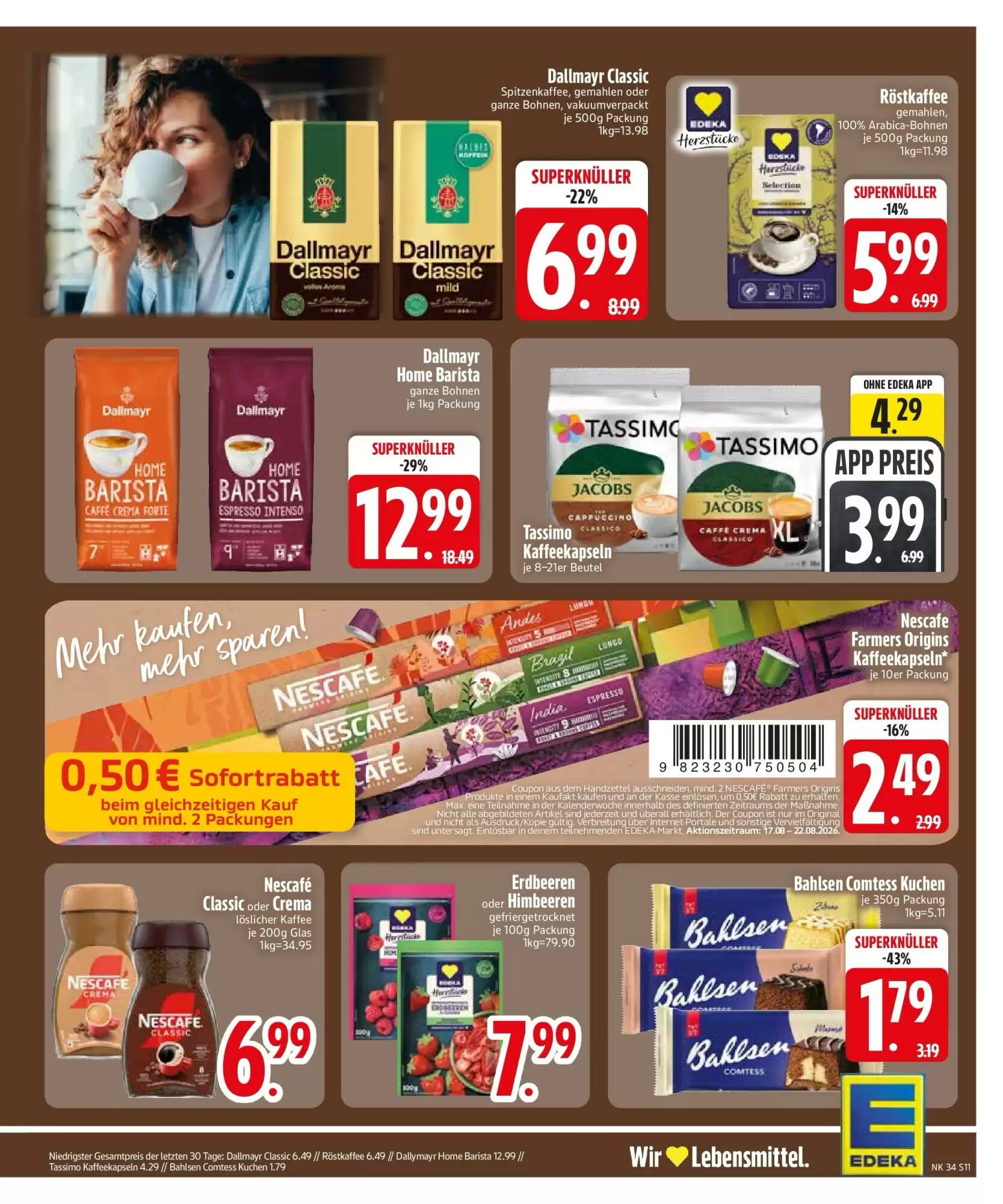 Edeka Prospekt (ab 16.08.2026) zum Blättern - Seite 13