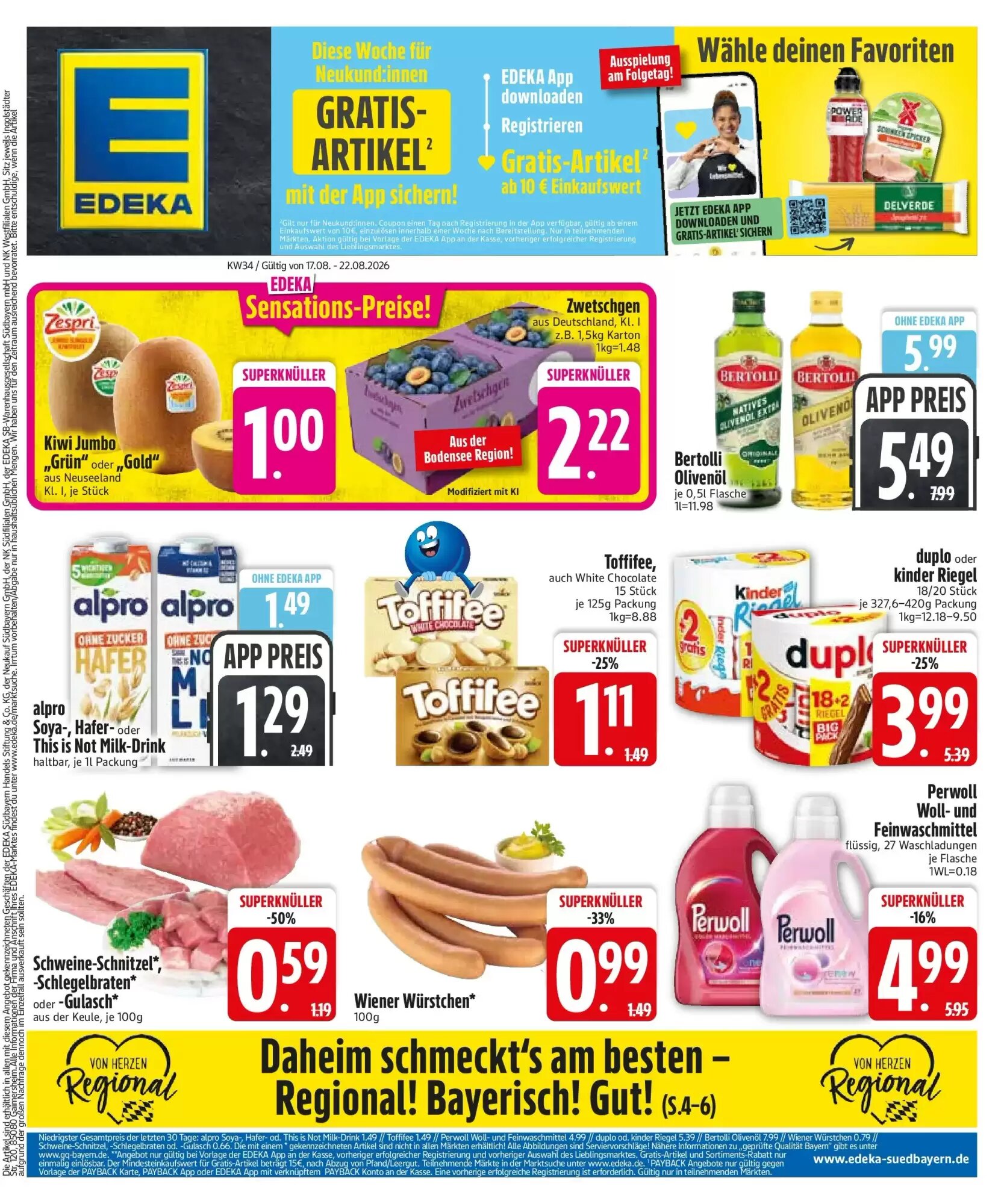 Edeka Prospekt (ab 16.08.2026) zum Blättern - Seite 3
