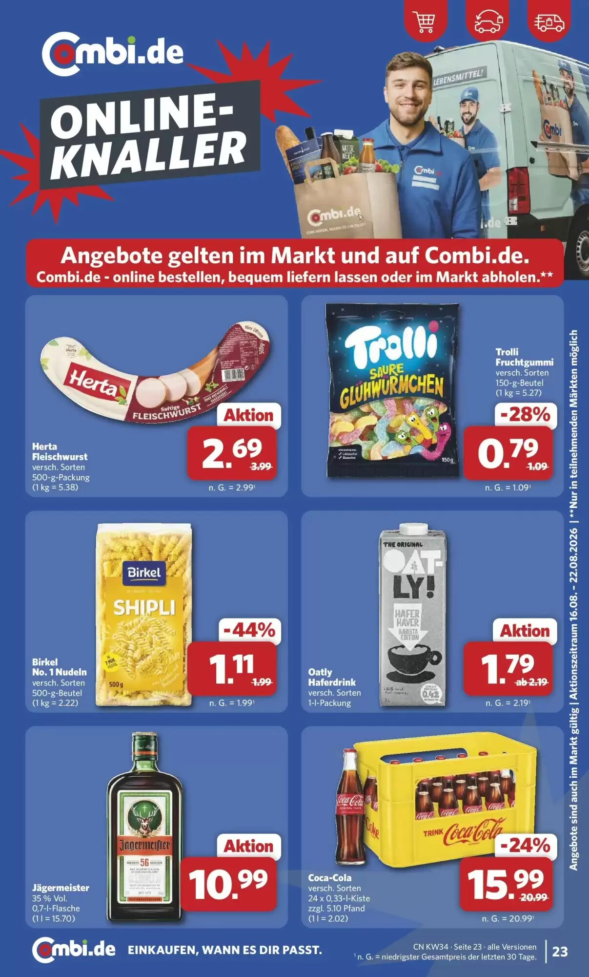 Combi Prospekt (ab 16.08.2026) zum Blättern - Seite 25
