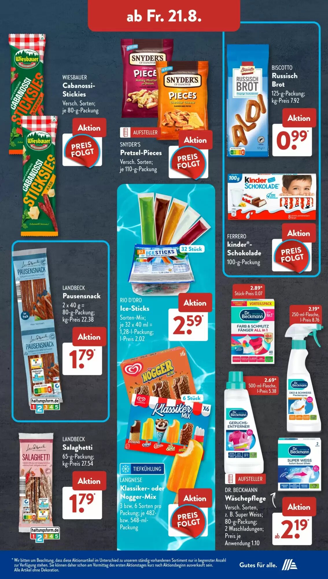 Aldi Süd Prospekt (ab 17.08.2026) zum Blättern - Seite 12