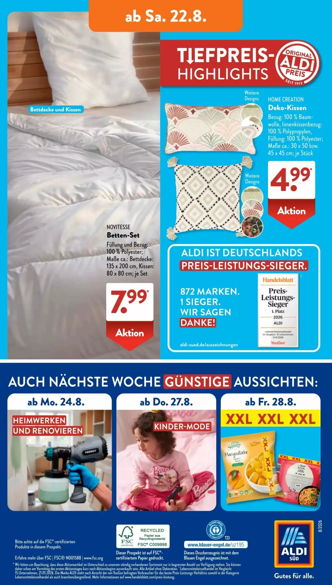 Aldi Süd Prospekt (ab 17.08.2026) zum Blättern - Seite 15