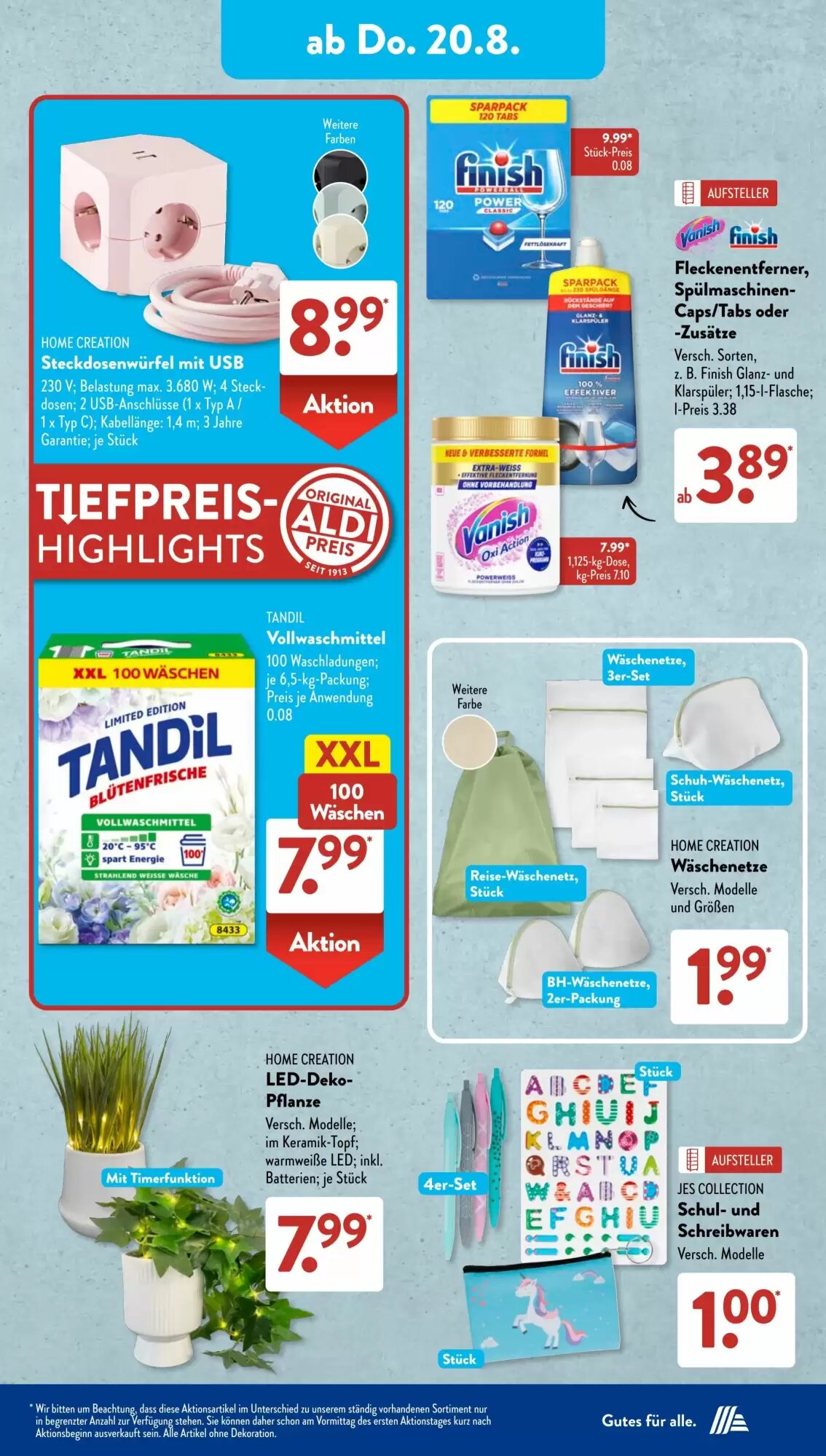 Aldi Süd Prospekt (ab 17.08.2026) zum Blättern - Seite 8