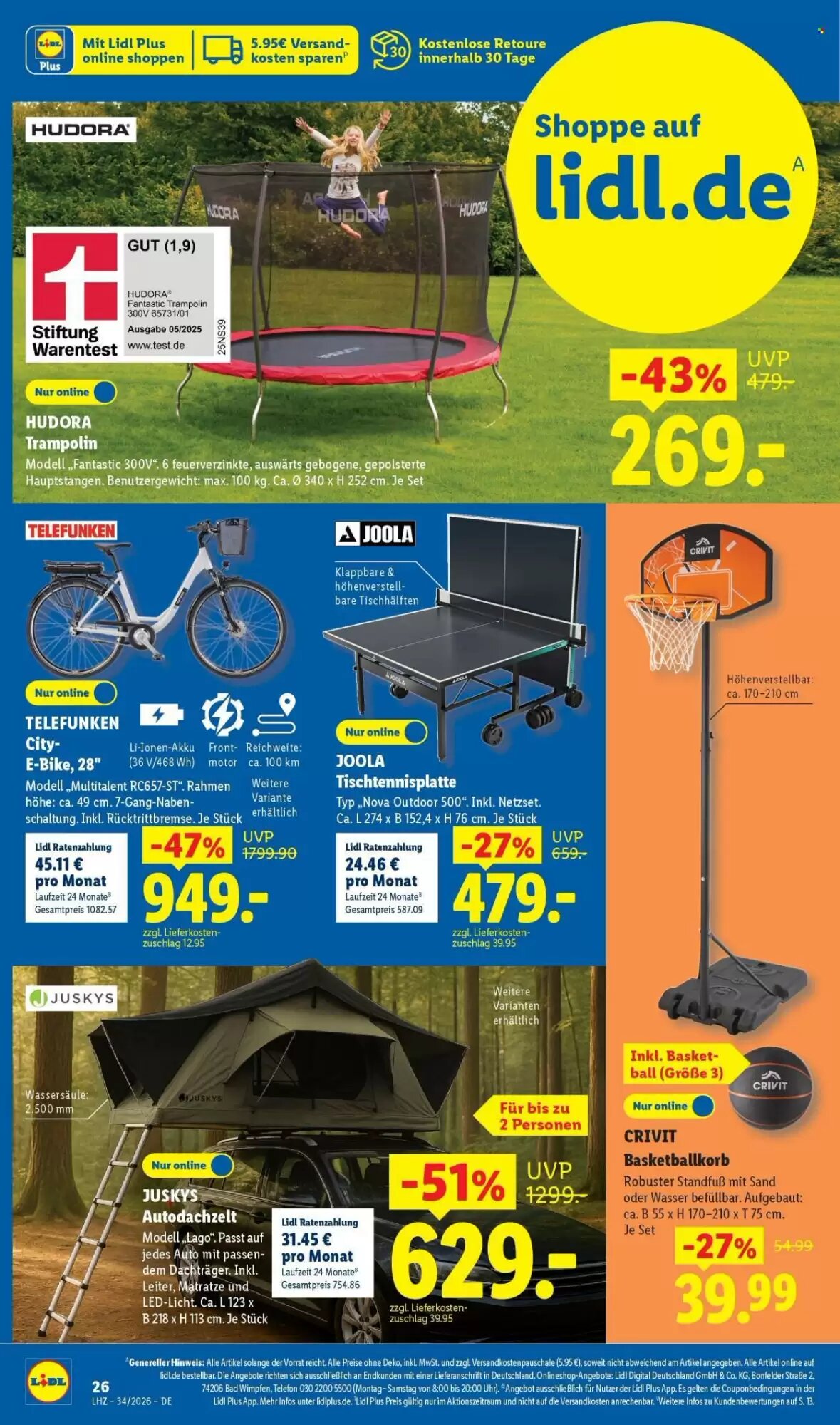 Lidl Prospekt (ab 17.08.2026) zum Blättern - Seite 16