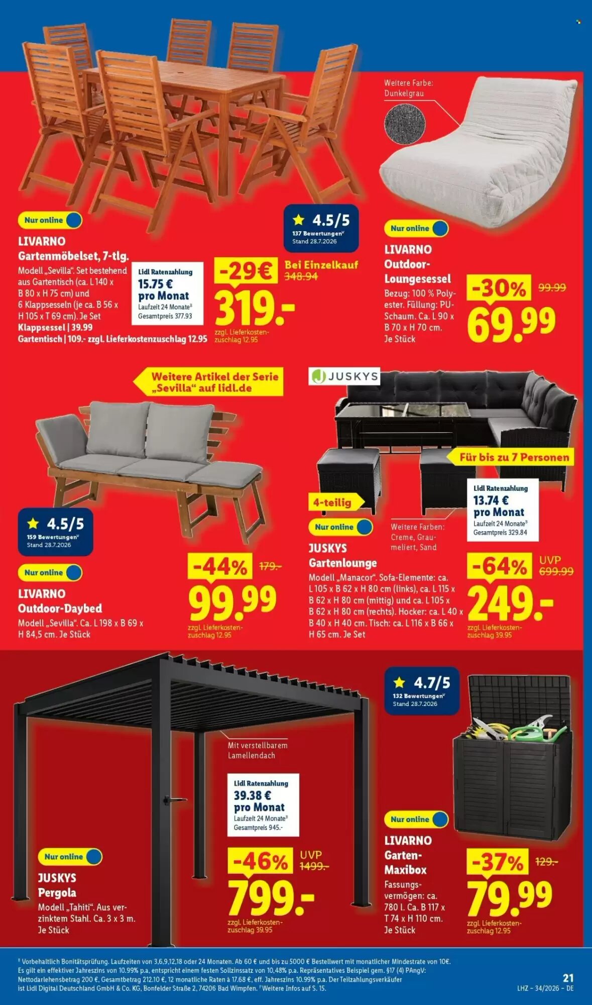 Lidl Prospekt (ab 17.08.2026) zum Blättern - Seite 19