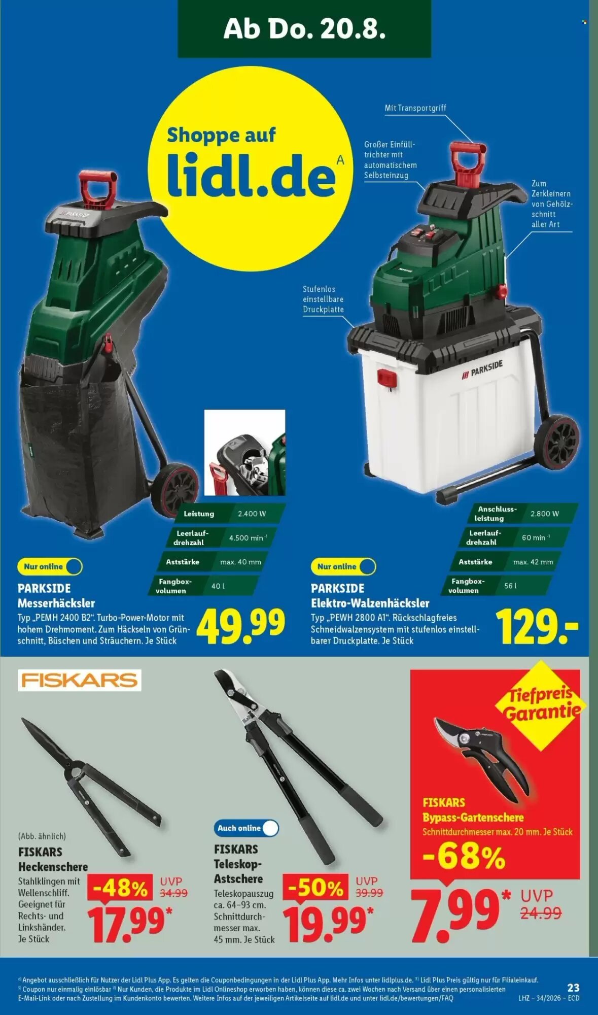 Lidl Prospekt (ab 17.08.2026) zum Blättern - Seite 21