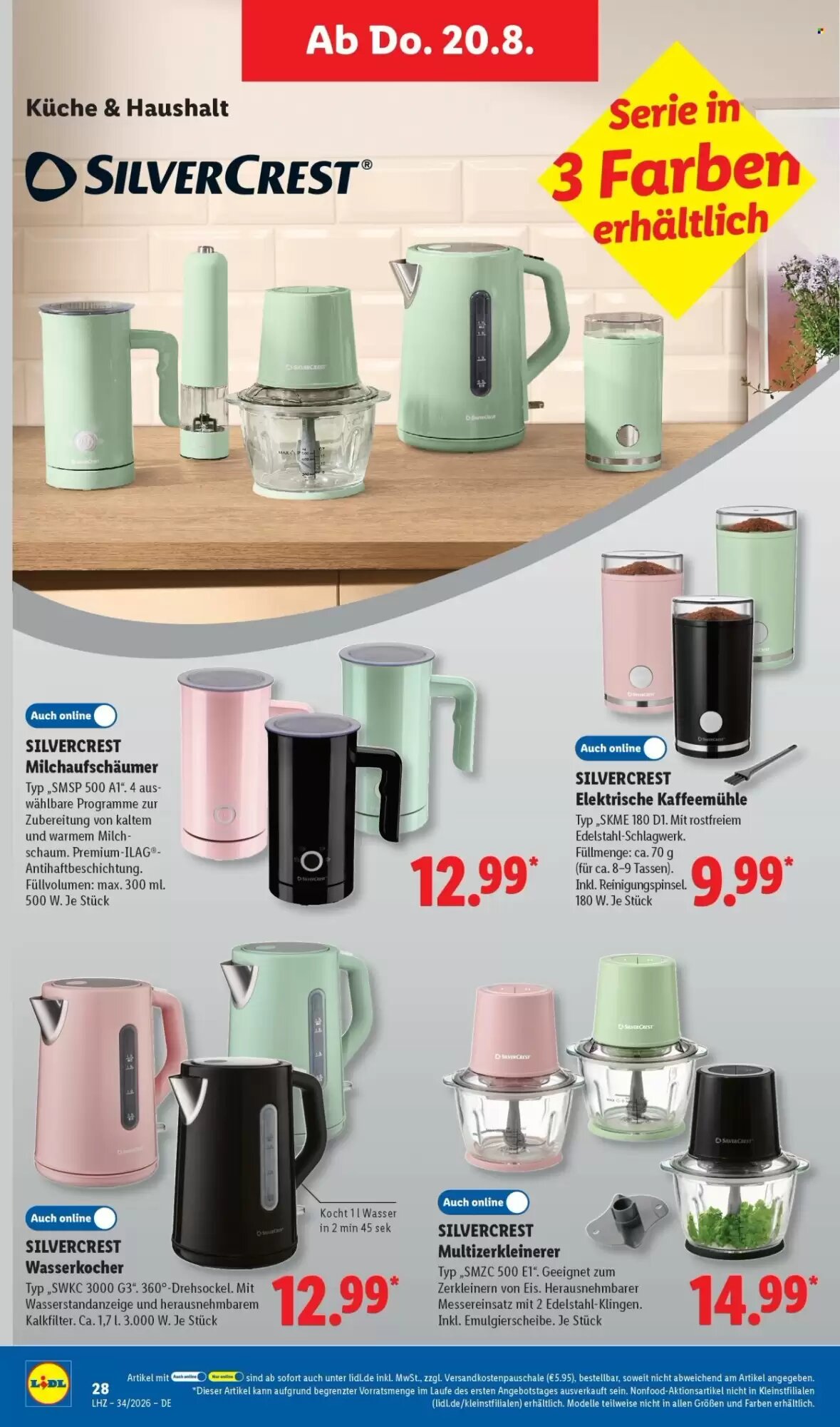 Lidl Prospekt (ab 17.08.2026) zum Blättern - Seite 26
