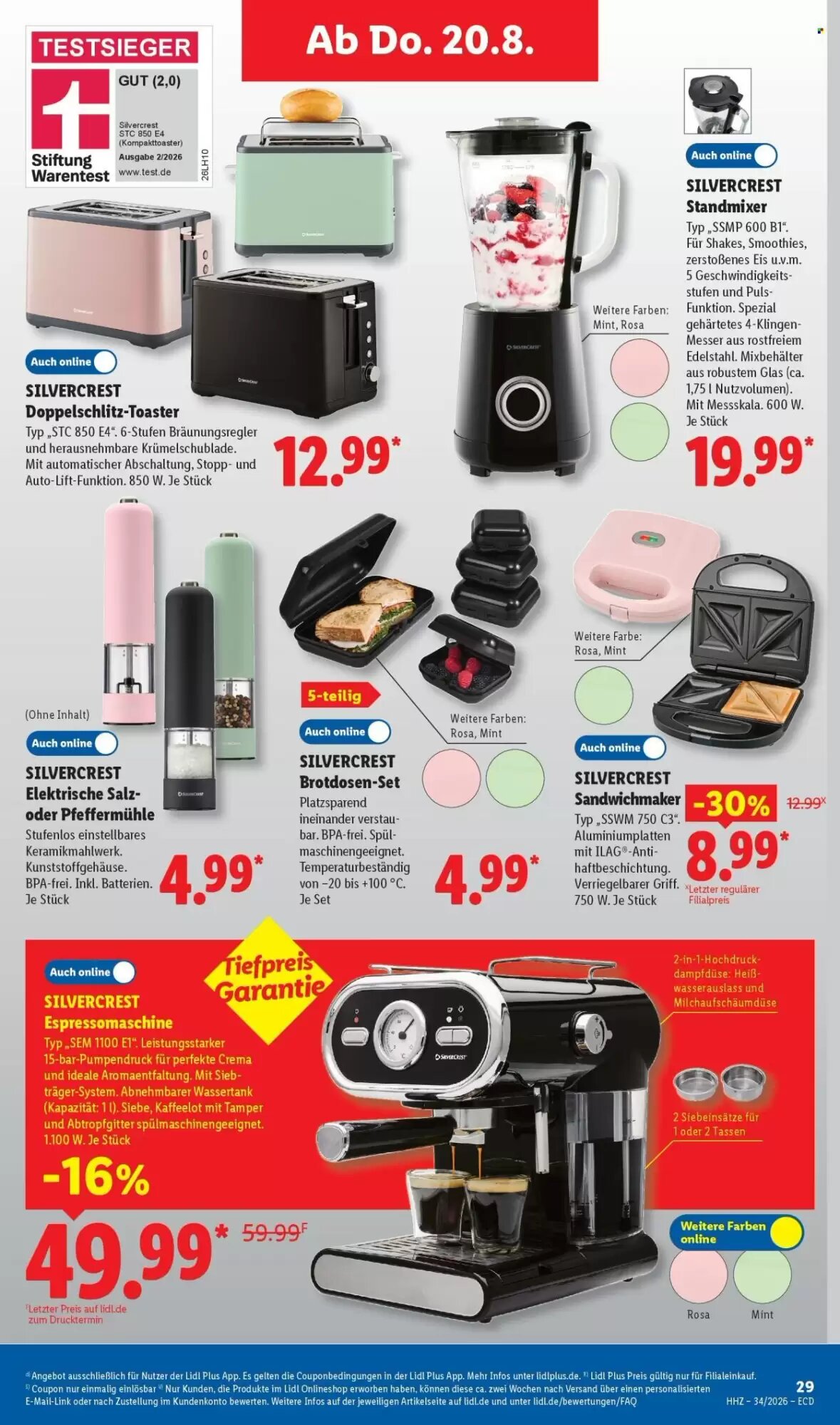 Lidl Prospekt (ab 17.08.2026) zum Blättern - Seite 27