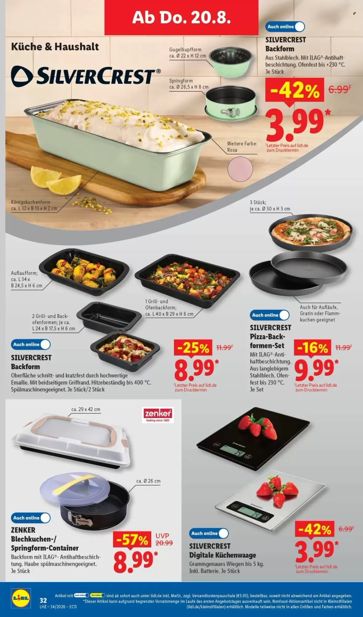 Lidl Prospekt (ab 17.08.2026) zum Blättern - Seite 30
