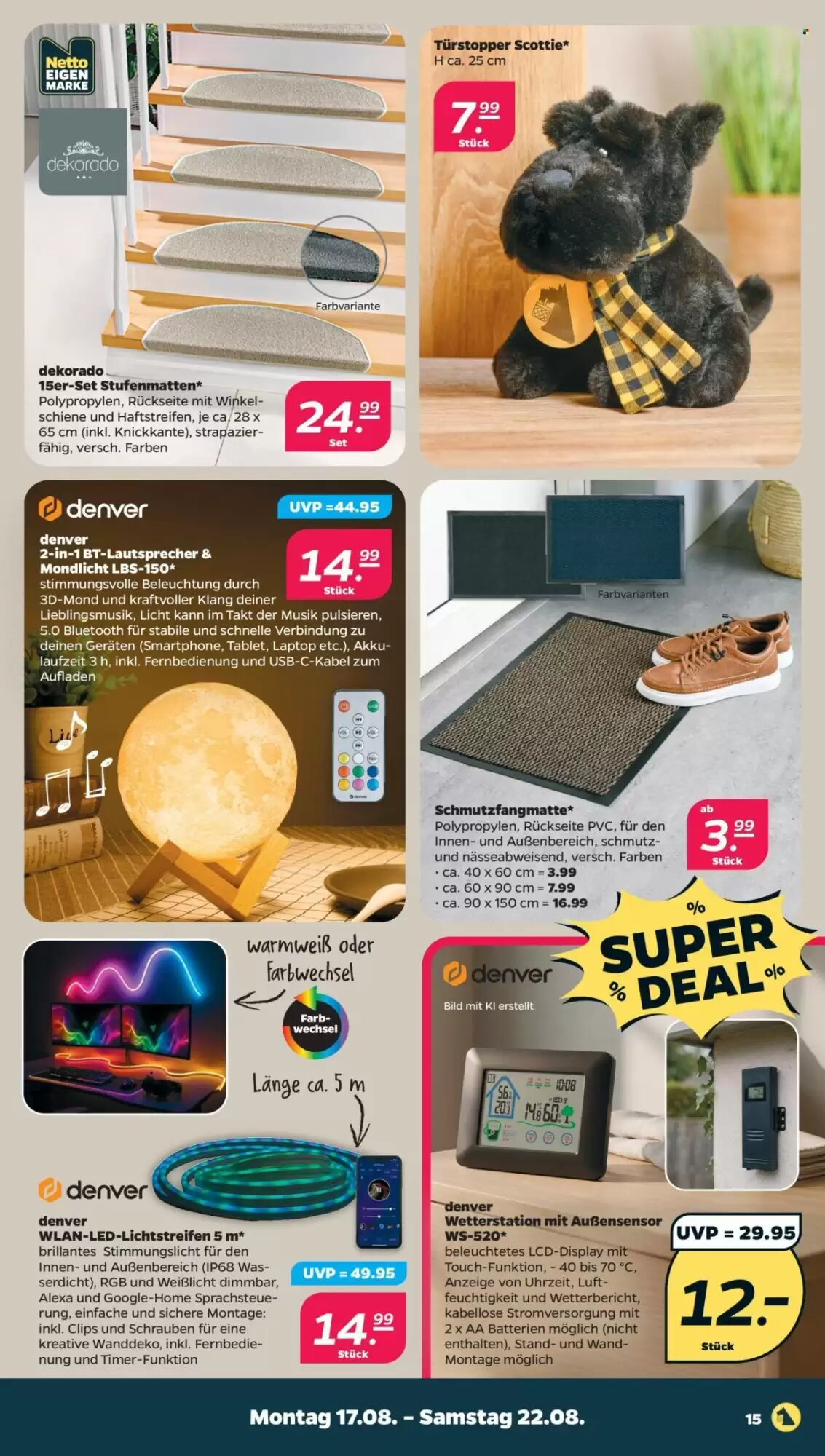 NETTO Prospekt (ab 17.08.2026) zum Blättern - Seite 17