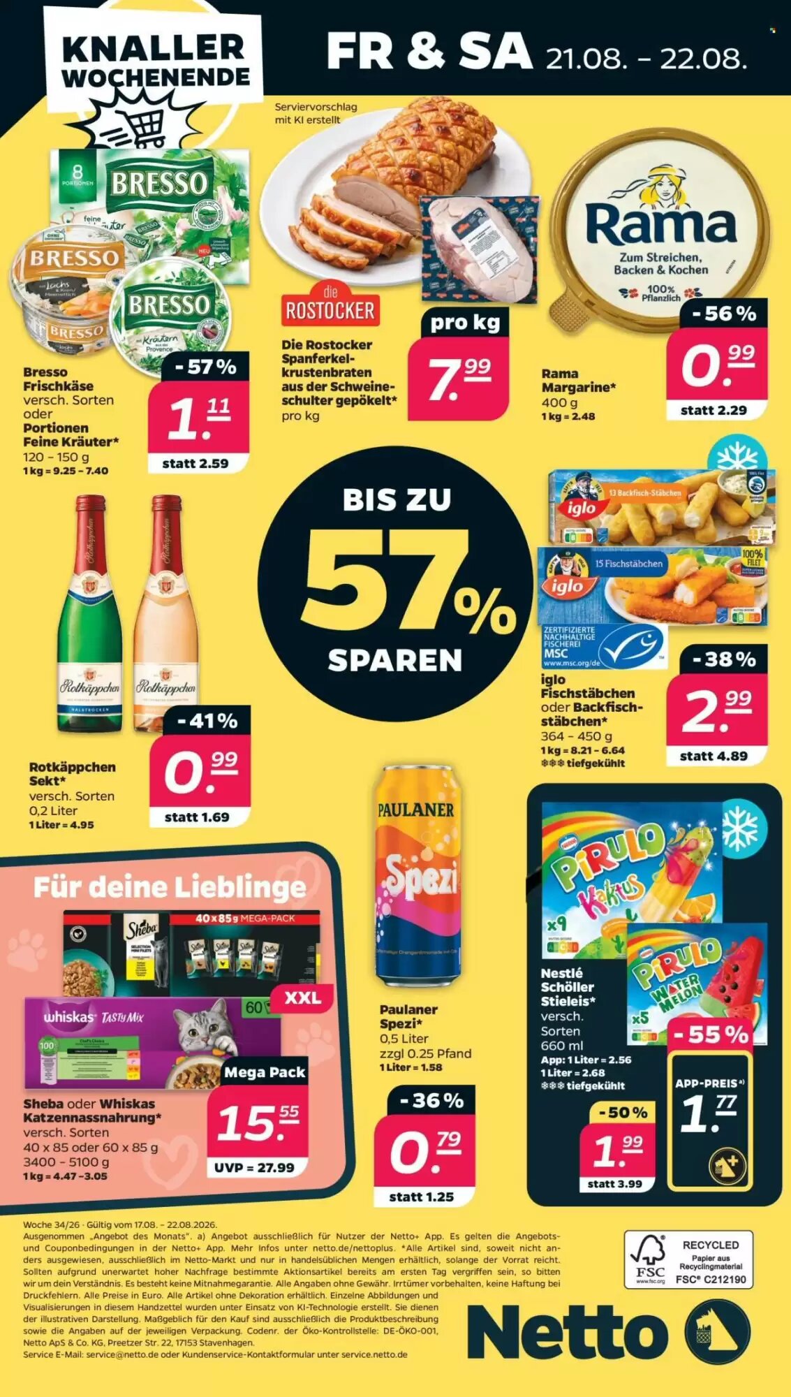 NETTO Prospekt (ab 17.08.2026) zum Blättern - Seite 32