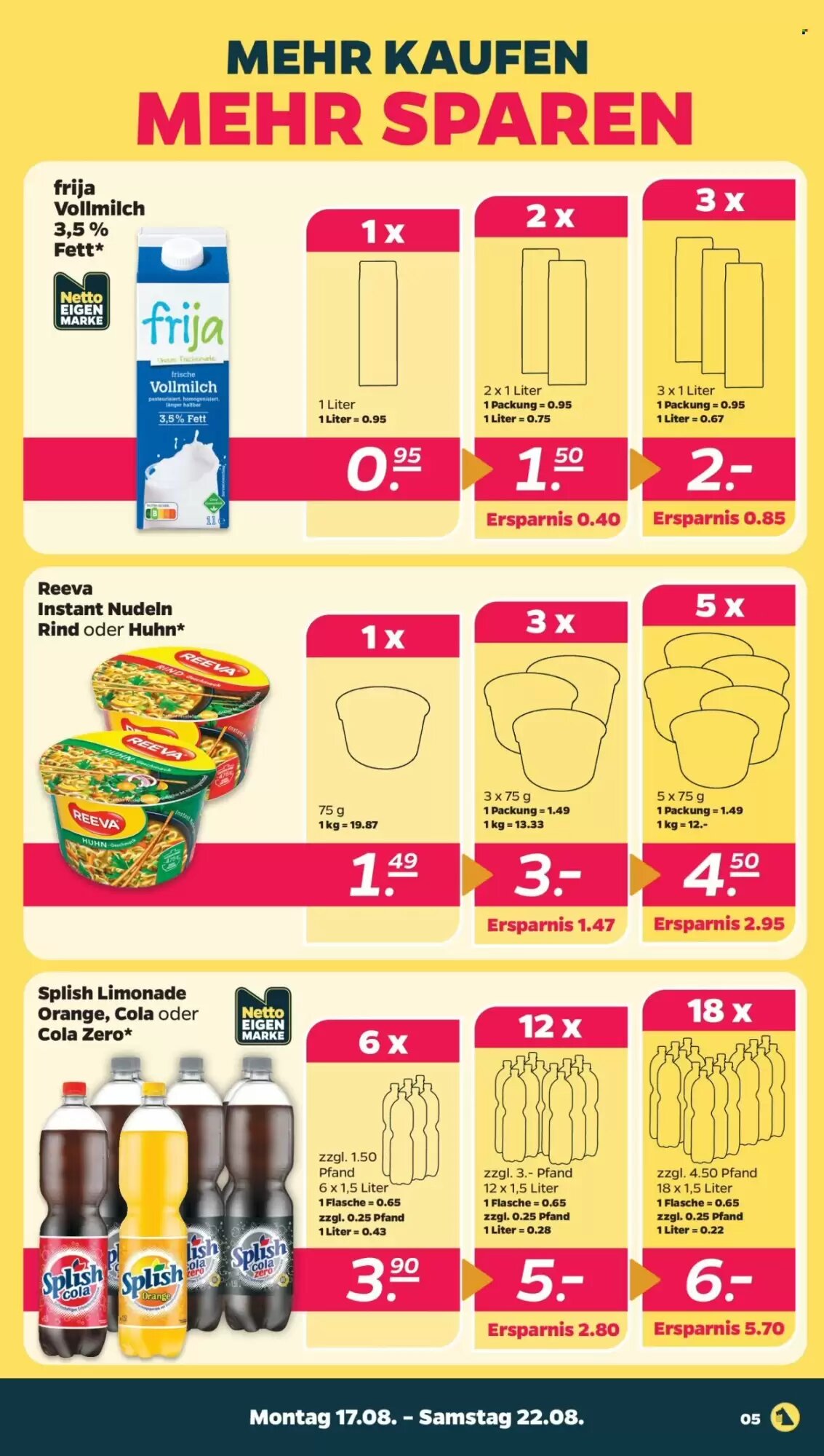 NETTO Prospekt (ab 17.08.2026) zum Blättern - Seite 7