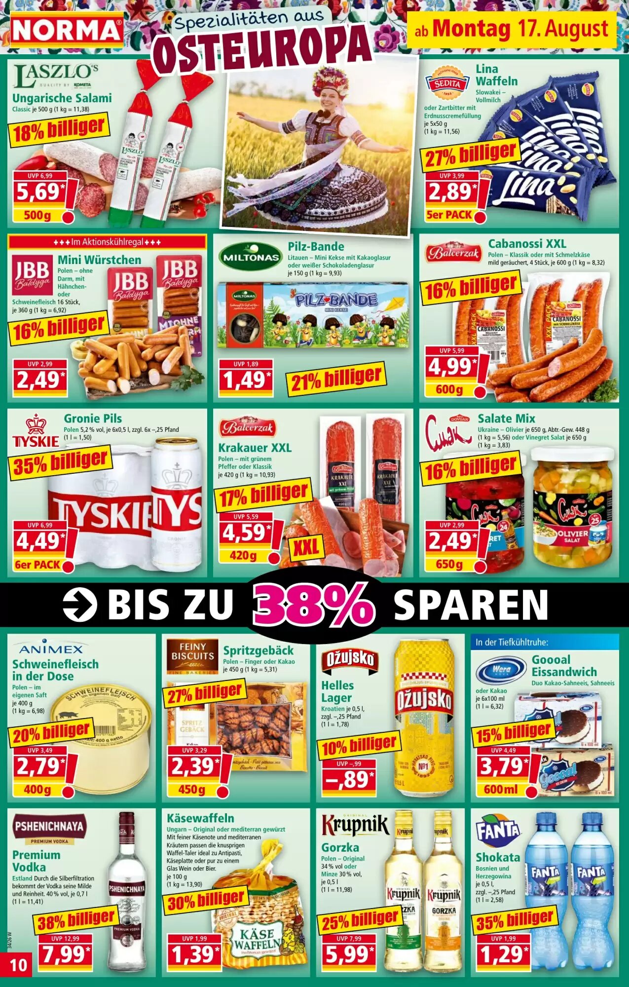 Norma Prospekt (ab 17.08.2026) zum Blättern - Seite 10