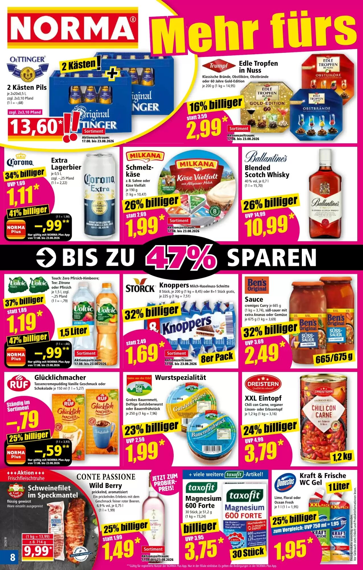Norma Prospekt (ab 17.08.2026) zum Blättern - Seite 8