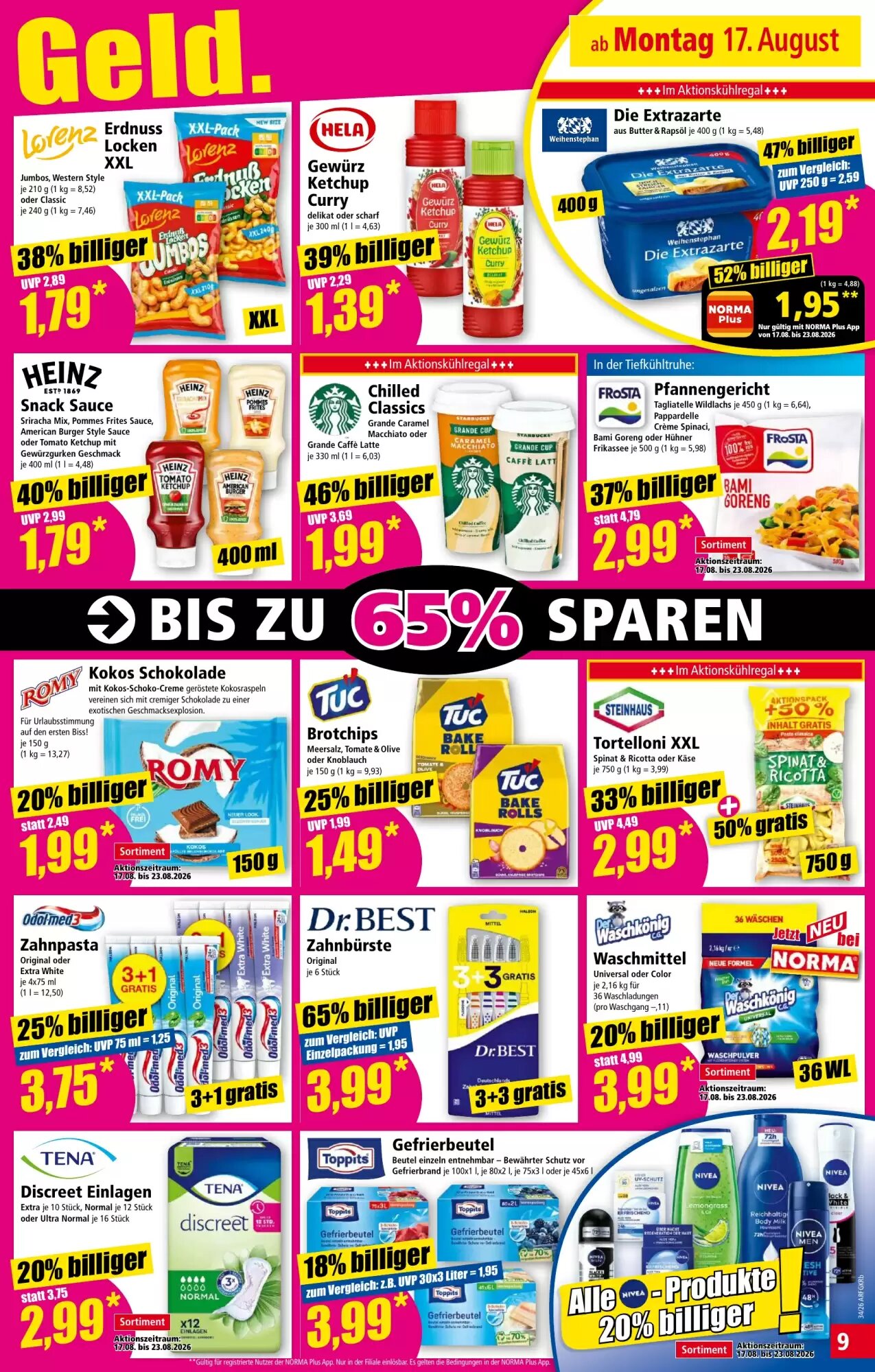 Norma Prospekt (ab 17.08.2026) zum Blättern - Seite 9