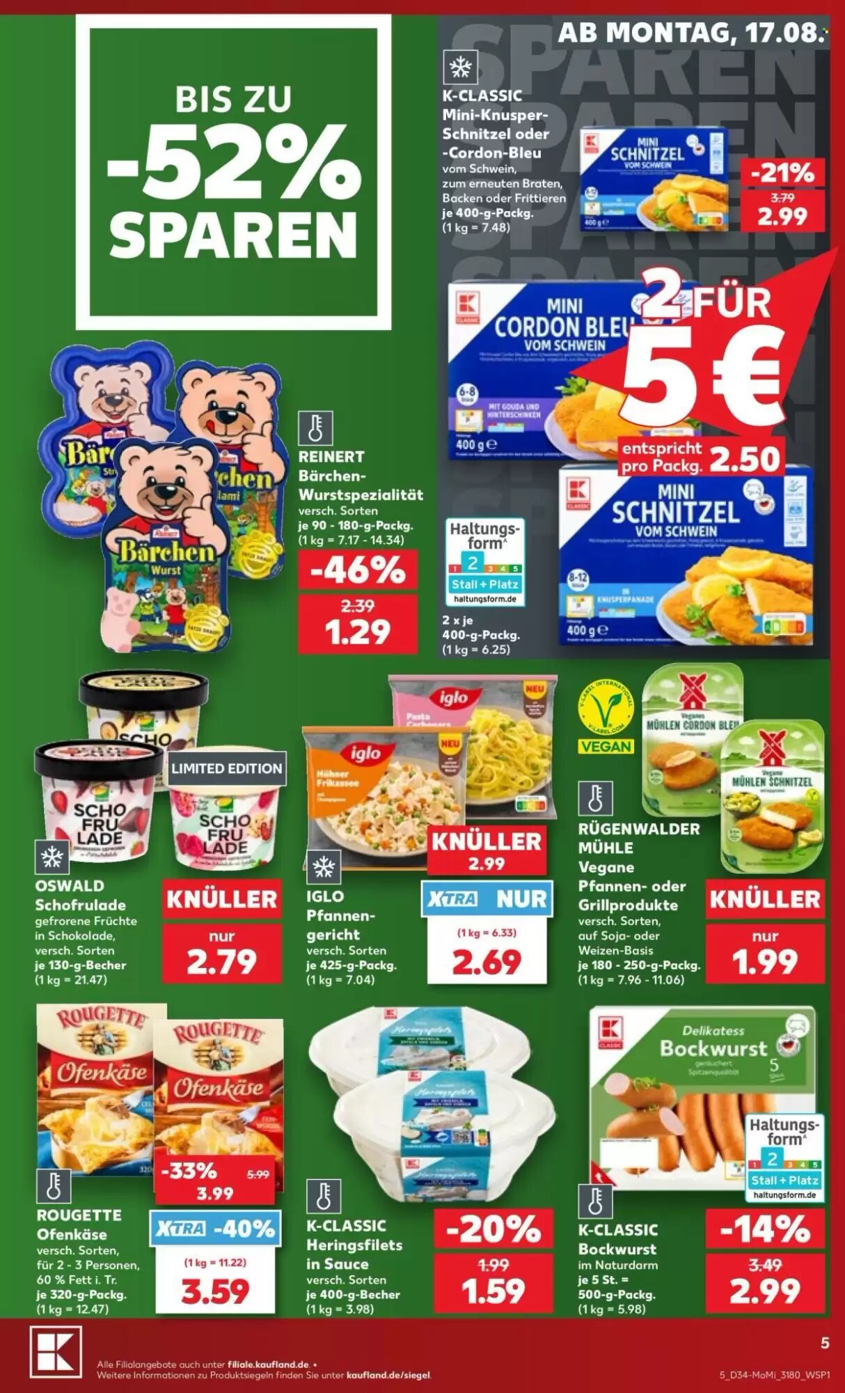 Kaufland Prospekt (ab 17.08.2026) zum Blättern - Seite 5