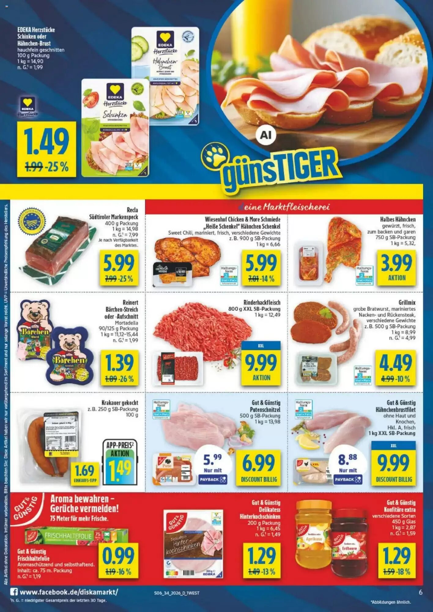 diska Prospekt (ab 17.08.2026) zum Blättern - Seite 6