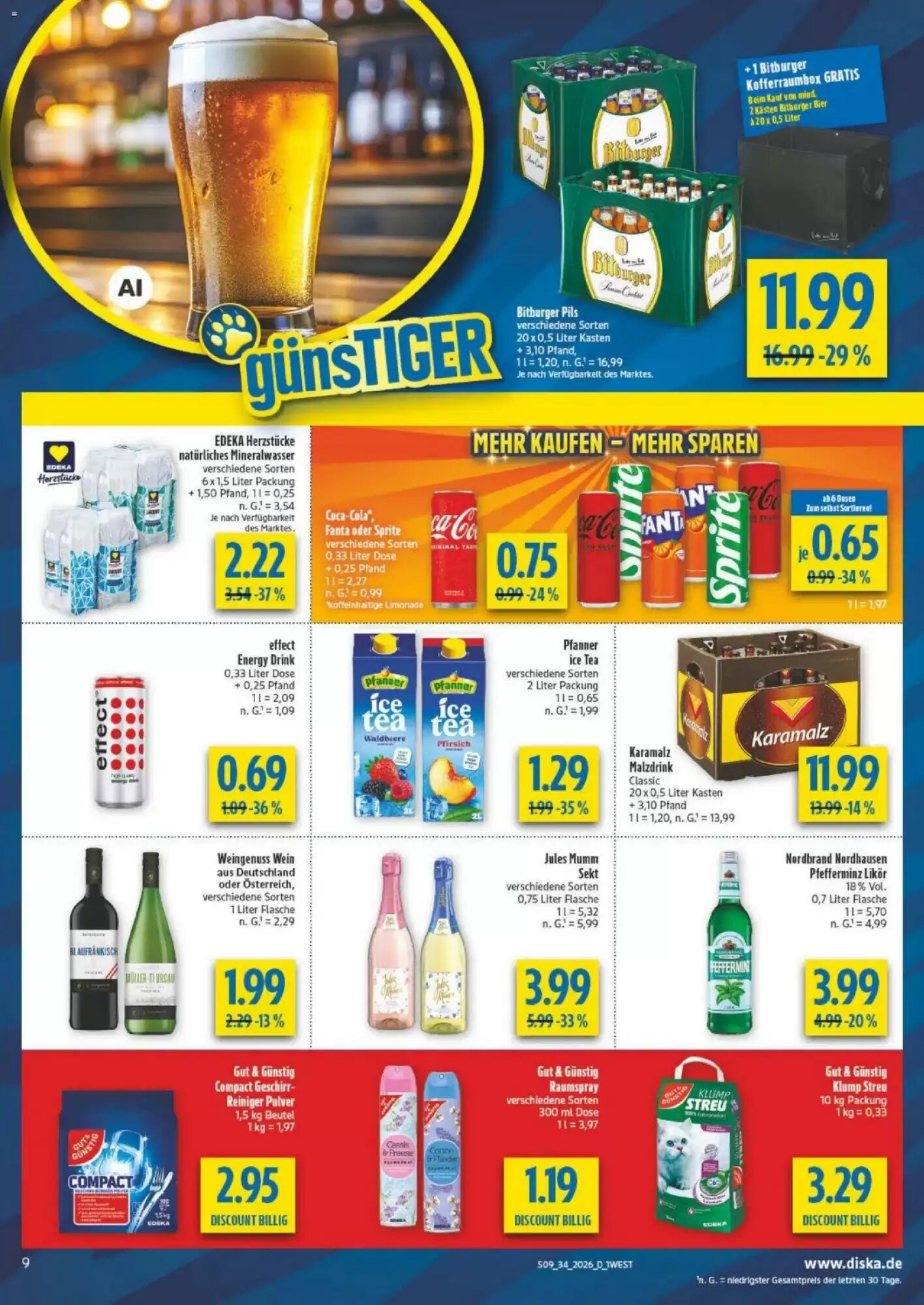 diska Prospekt (ab 17.08.2026) zum Blättern - Seite 9