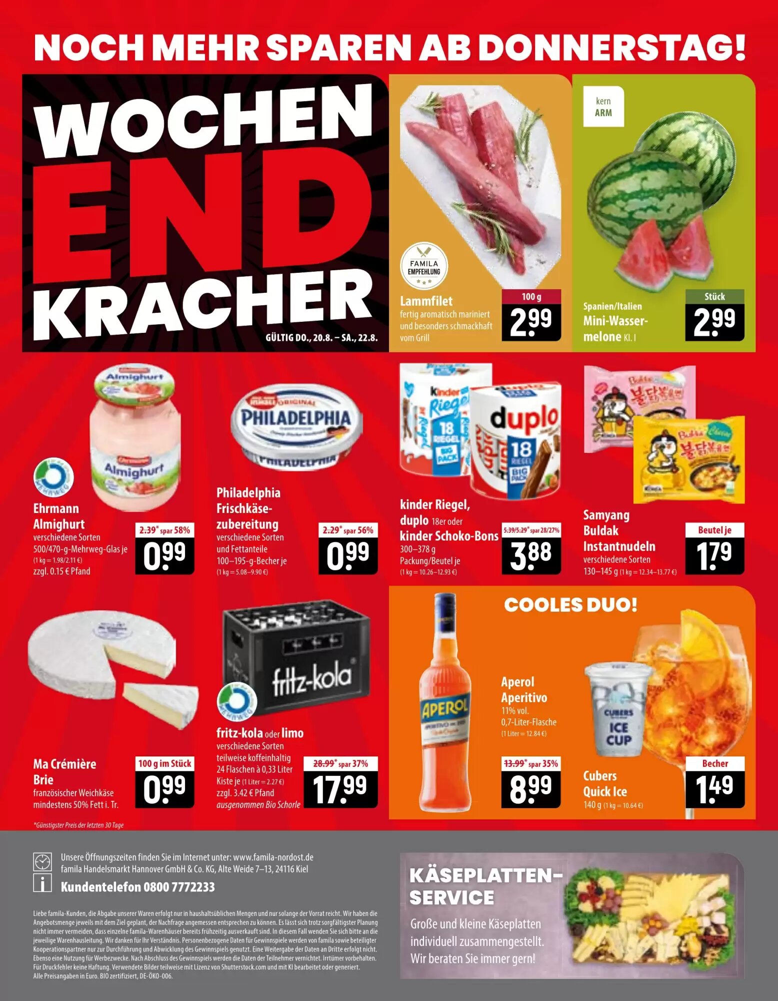 Famila Nord Ost Prospekt (ab 17.08.2026) zum Blättern - Seite 28