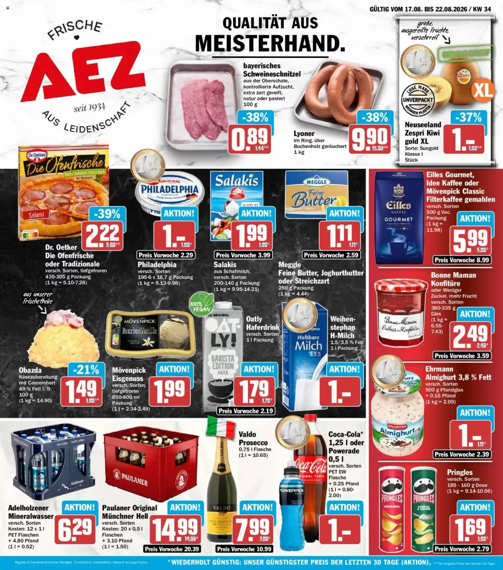 AEZ Prospekt (ab 17.08.2026) zum Blättern - Seite 1