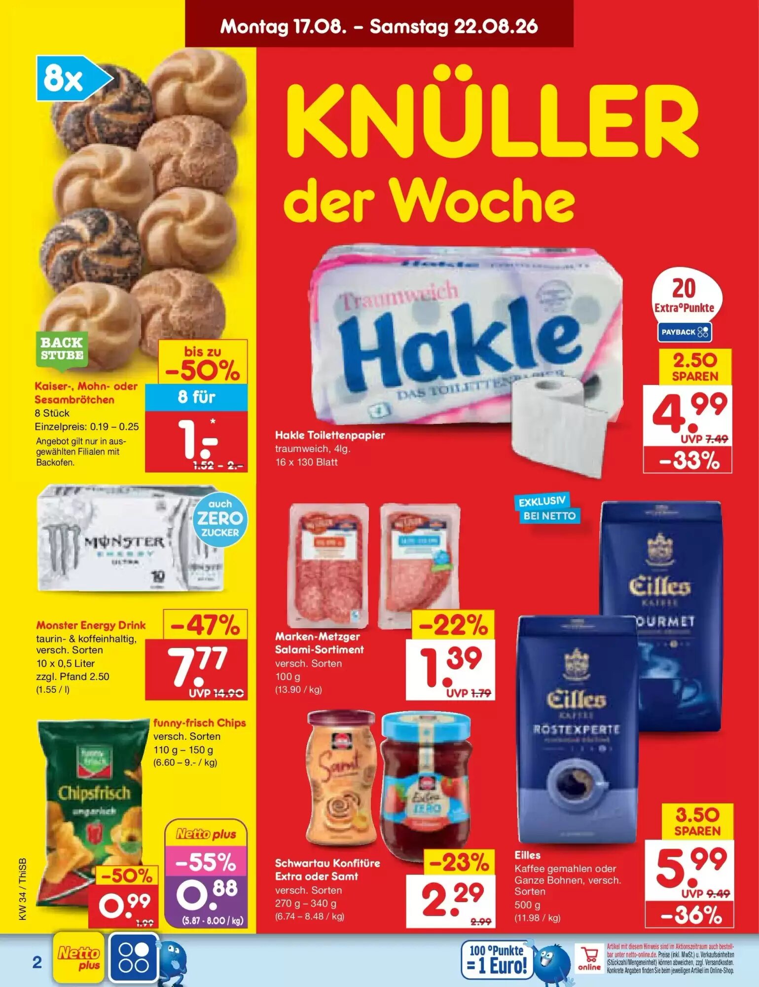 Netto Marken-Discount Prospekt (ab 17.08.2026) zum Blättern - Seite 2