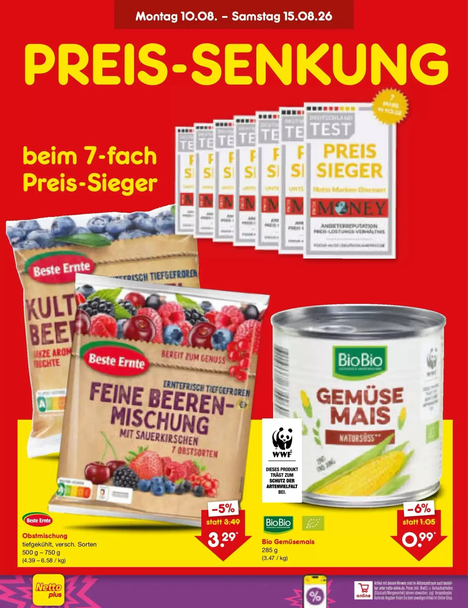 Netto Marken-Discount Prospekt (ab 17.08.2026) zum Blättern - Seite 4