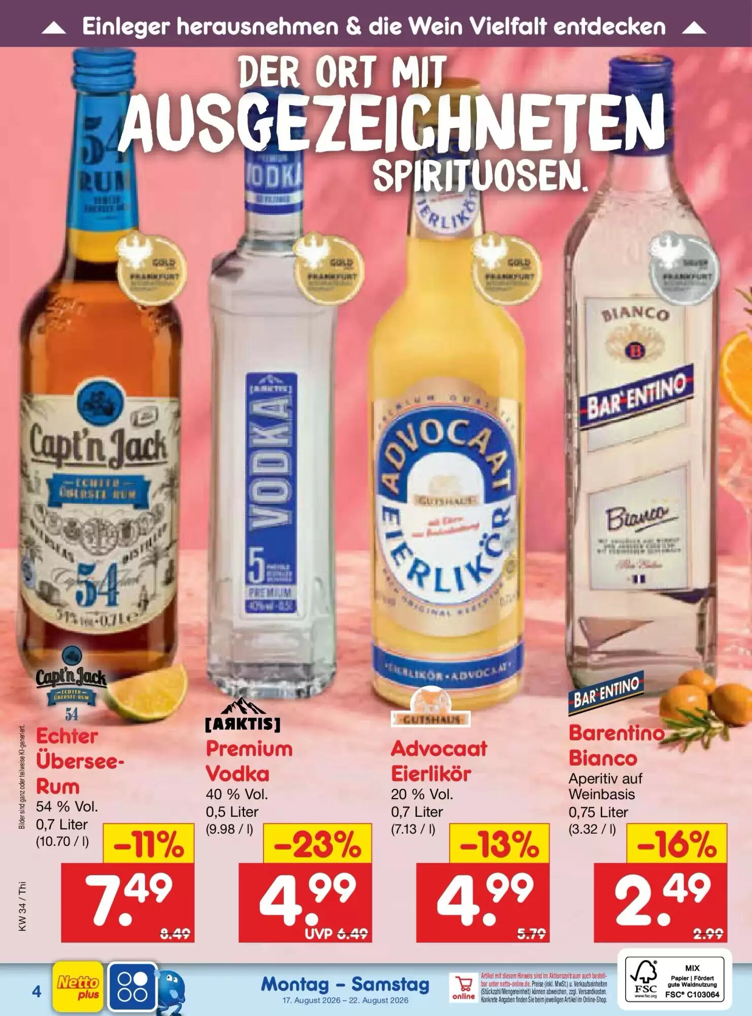 Netto Marken-Discount Prospekt (ab 17.08.2026) zum Blättern - Seite 45
