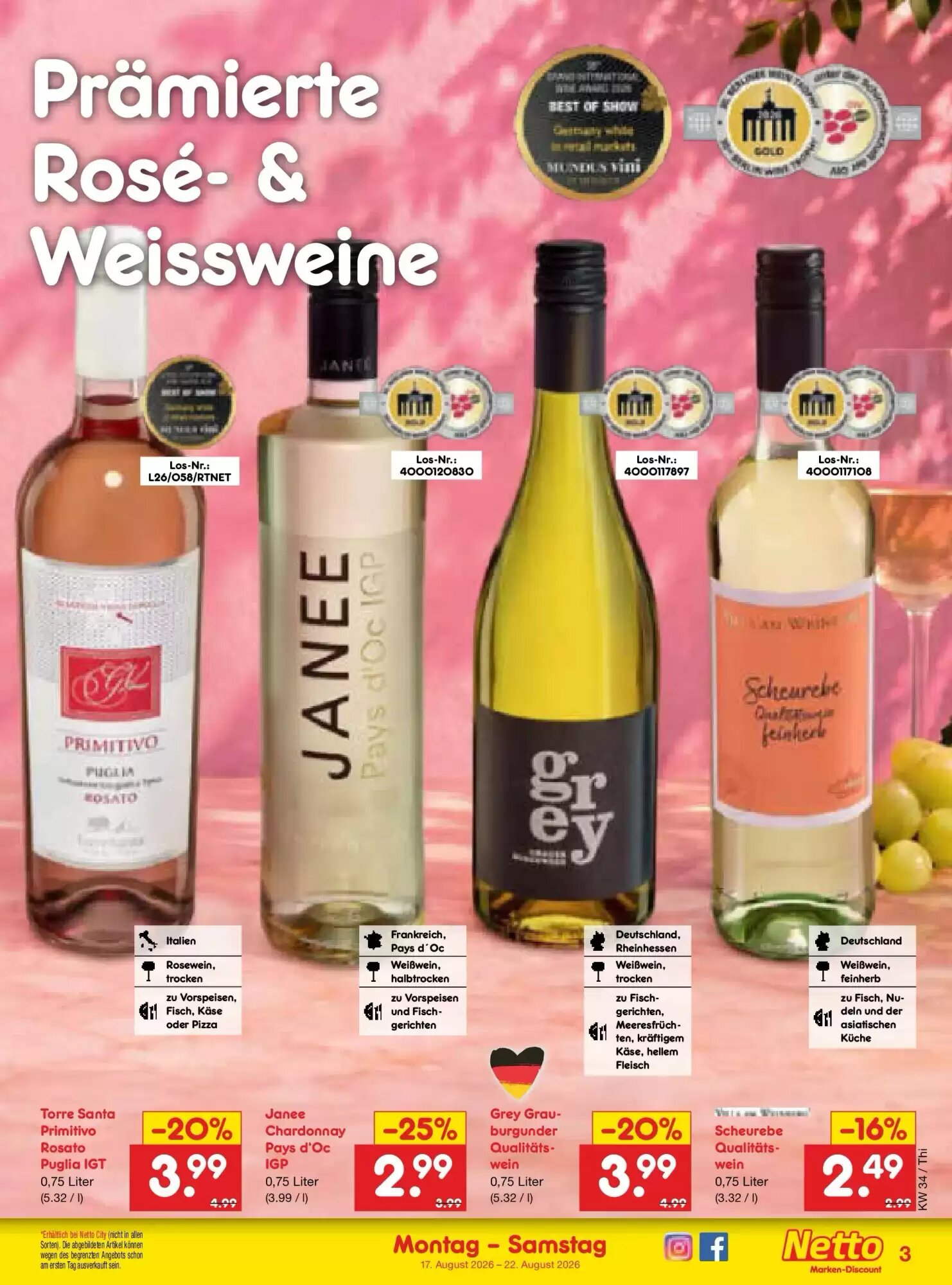 Netto Marken-Discount Prospekt (ab 17.08.2026) zum Blättern - Seite 47