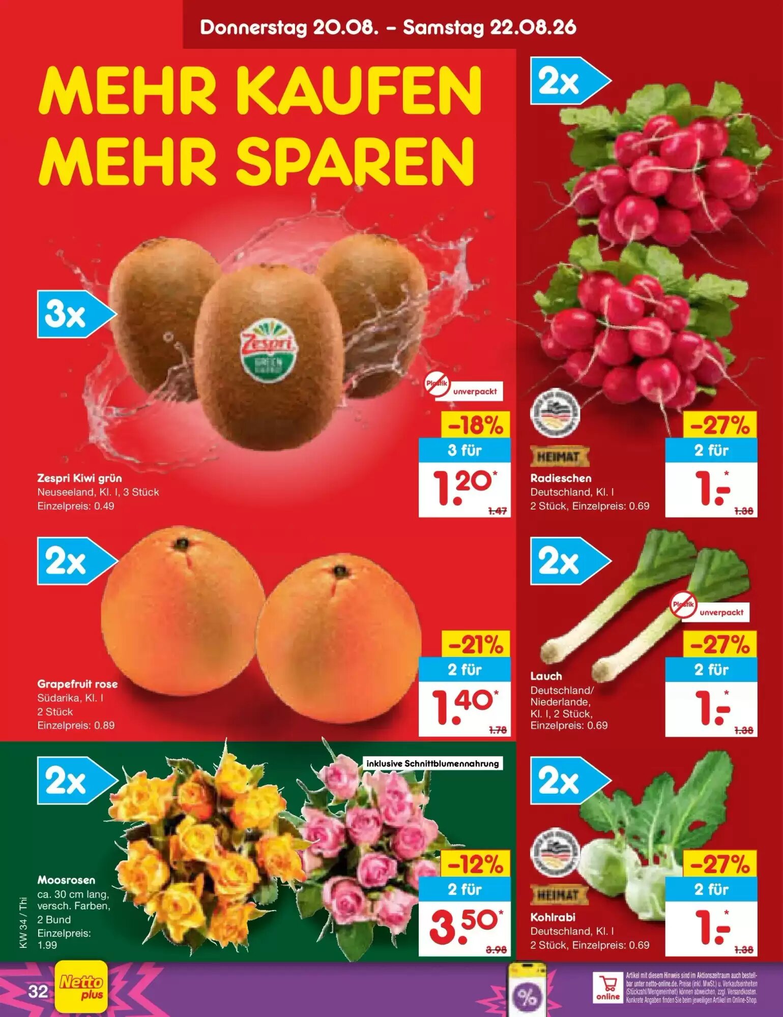 Netto Marken-Discount Prospekt (ab 17.08.2026) zum Blättern - Seite 50