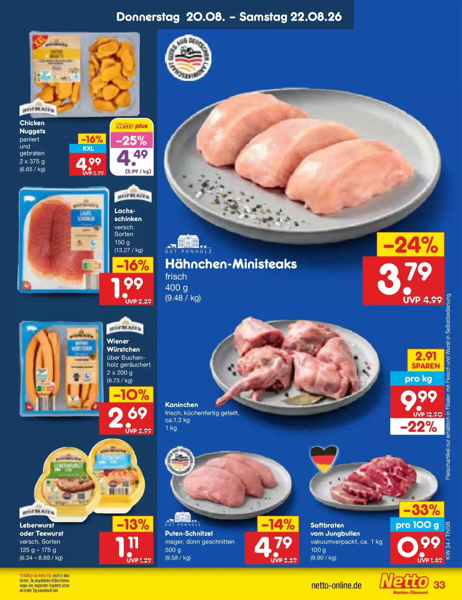 Netto Marken-Discount Prospekt (ab 17.08.2026) zum Blättern - Seite 51