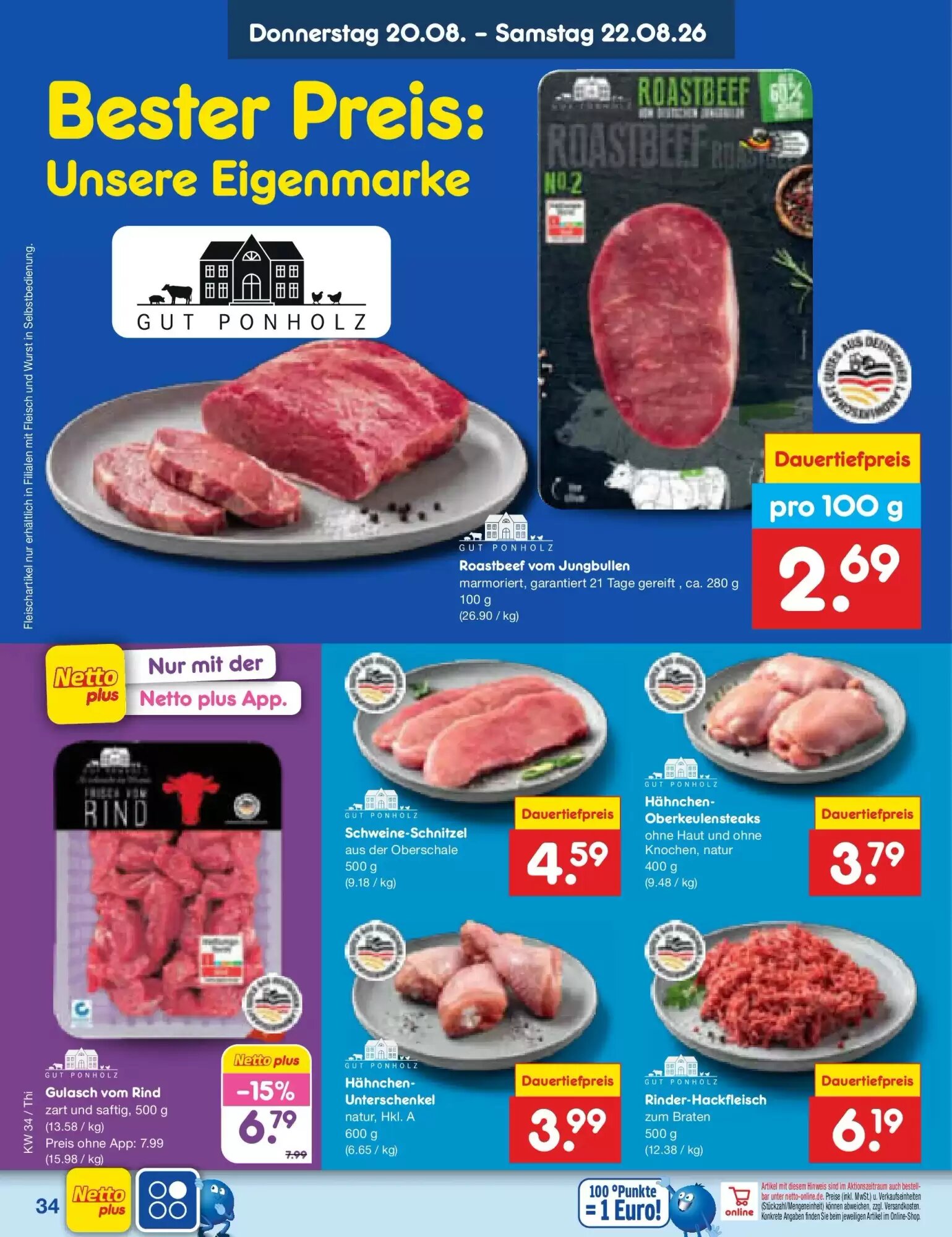 Netto Marken-Discount Prospekt (ab 17.08.2026) zum Blättern - Seite 52