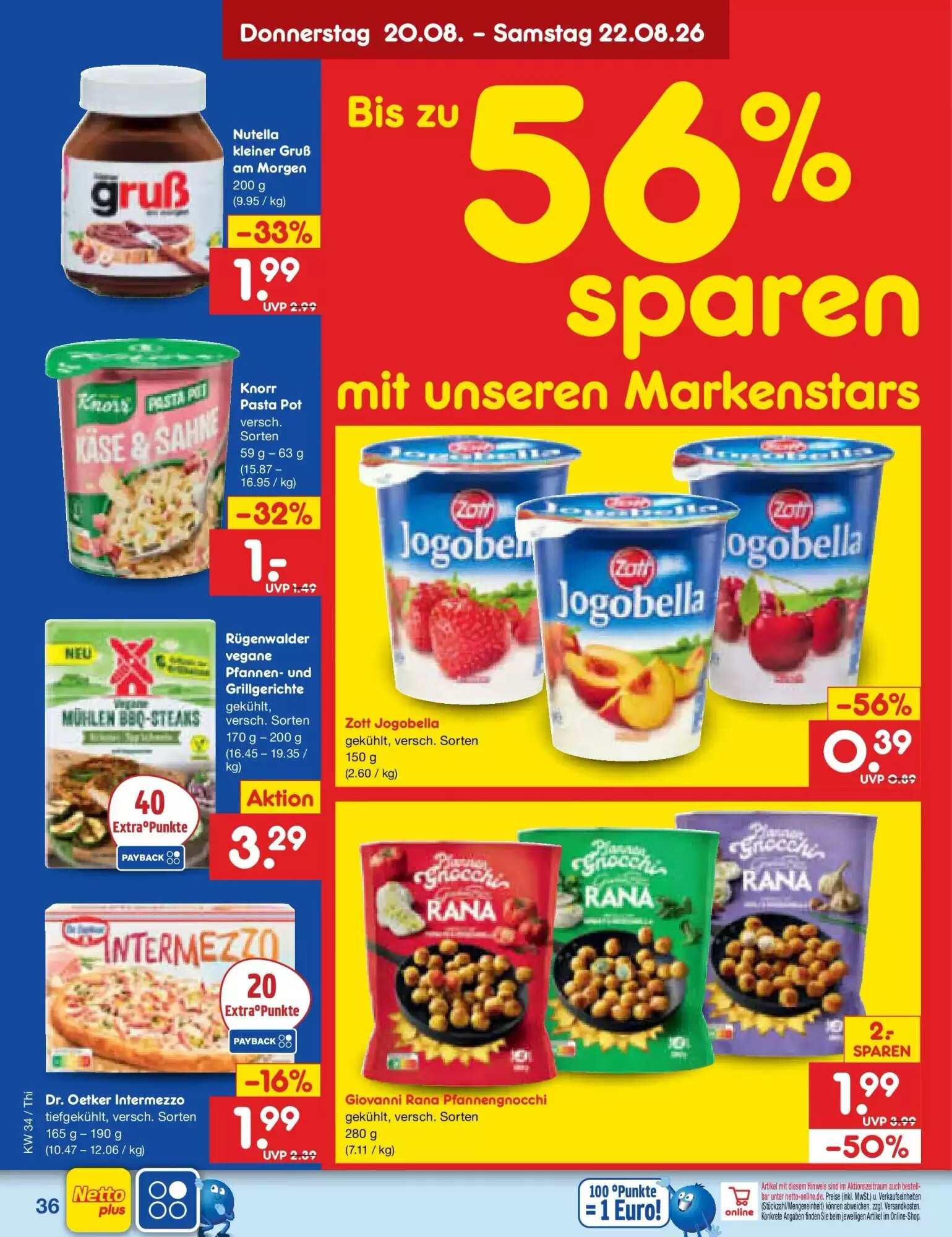 Netto Marken-Discount Prospekt (ab 17.08.2026) zum Blättern - Seite 56