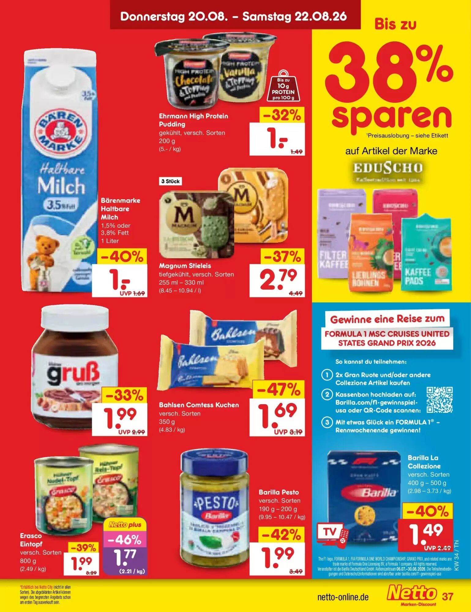 Netto Marken-Discount Prospekt (ab 17.08.2026) zum Blättern - Seite 57