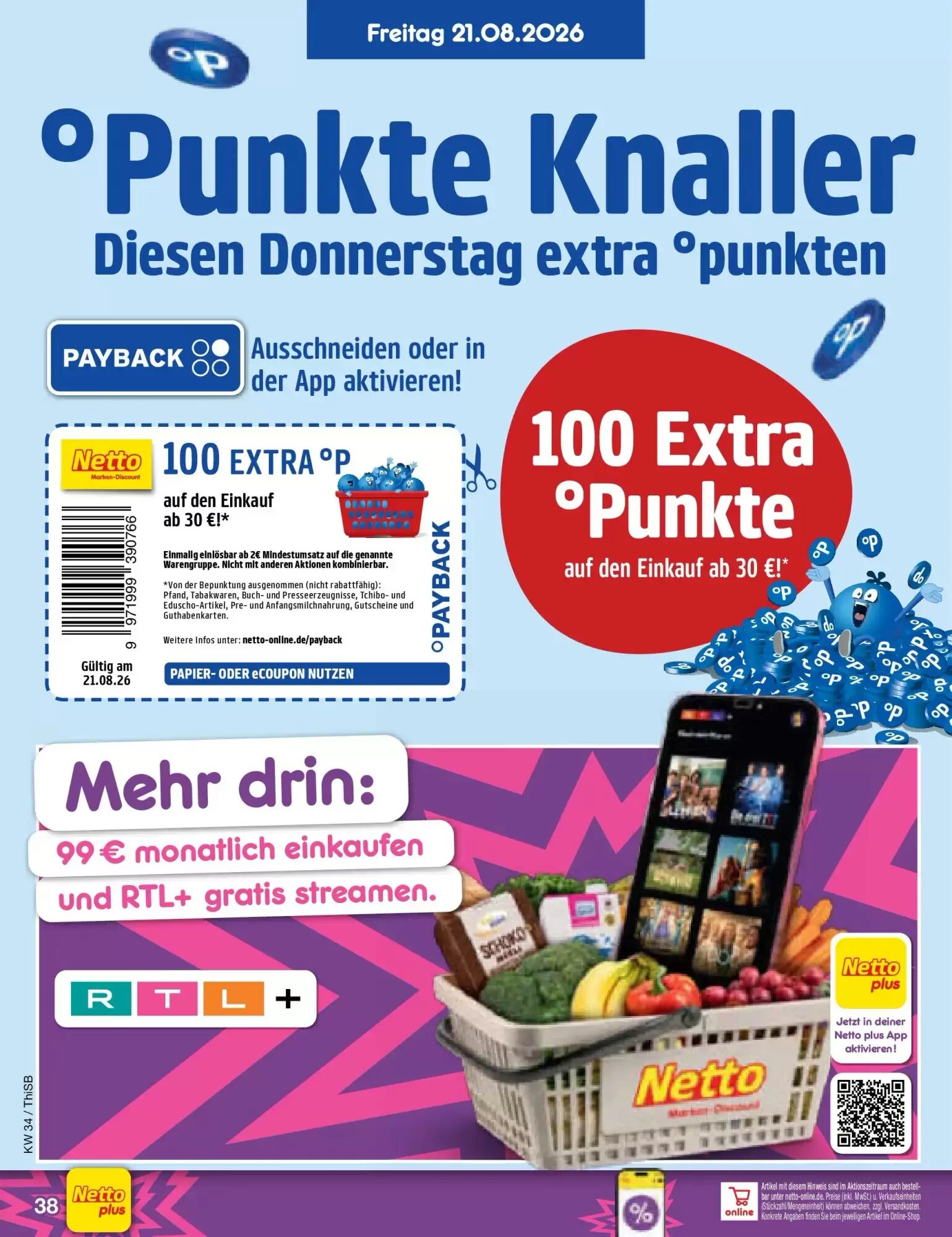 Netto Marken-Discount Prospekt (ab 17.08.2026) zum Blättern - Seite 60