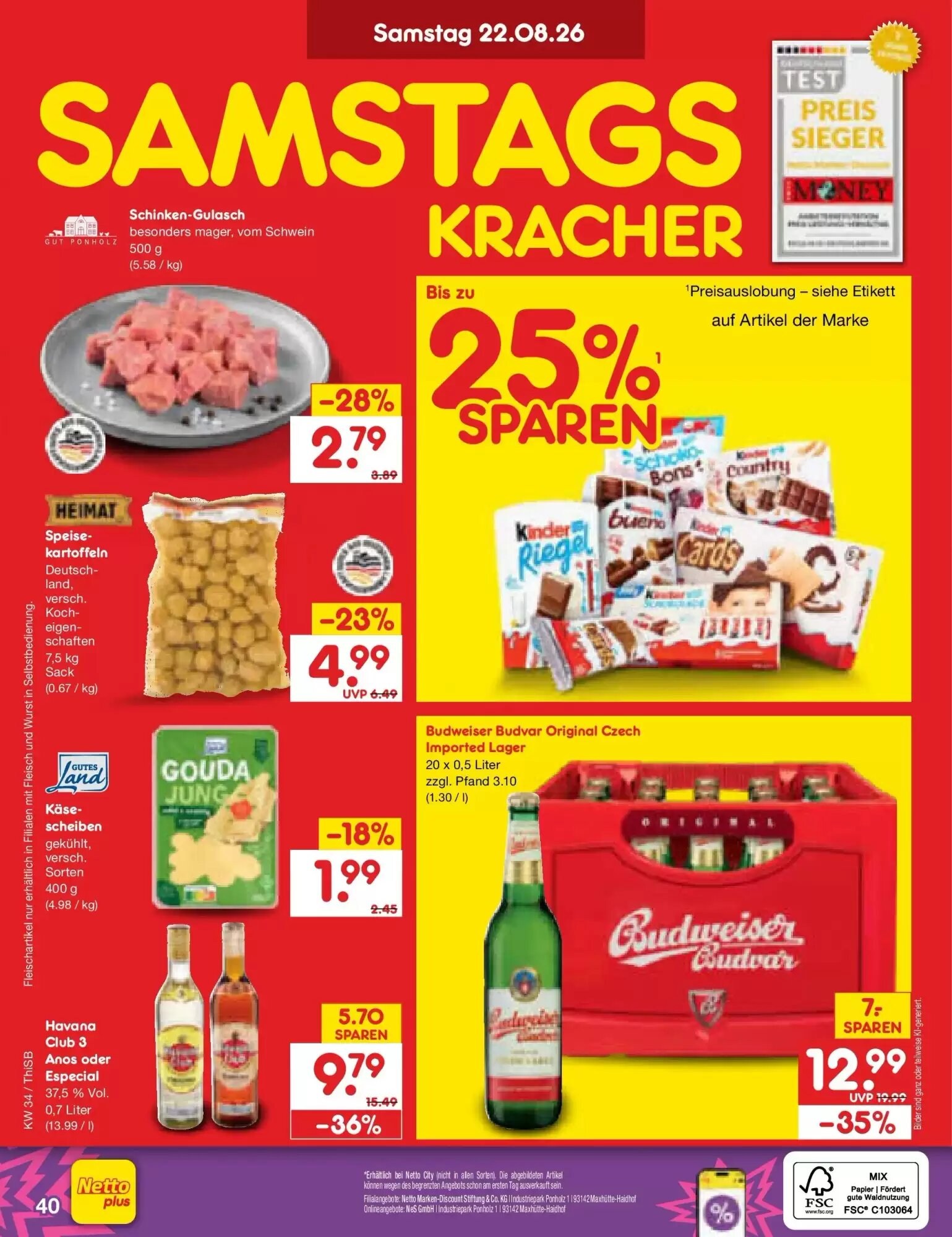 Netto Marken-Discount Prospekt (ab 17.08.2026) zum Blättern - Seite 62