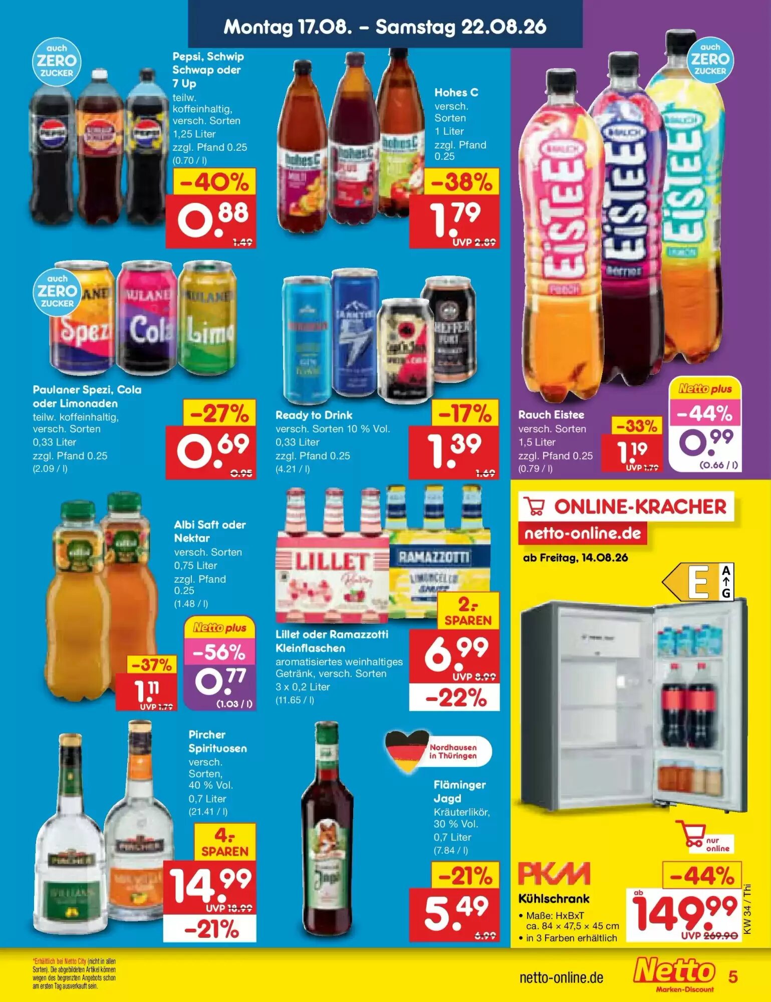 Netto Marken-Discount Prospekt (ab 17.08.2026) zum Blättern - Seite 7