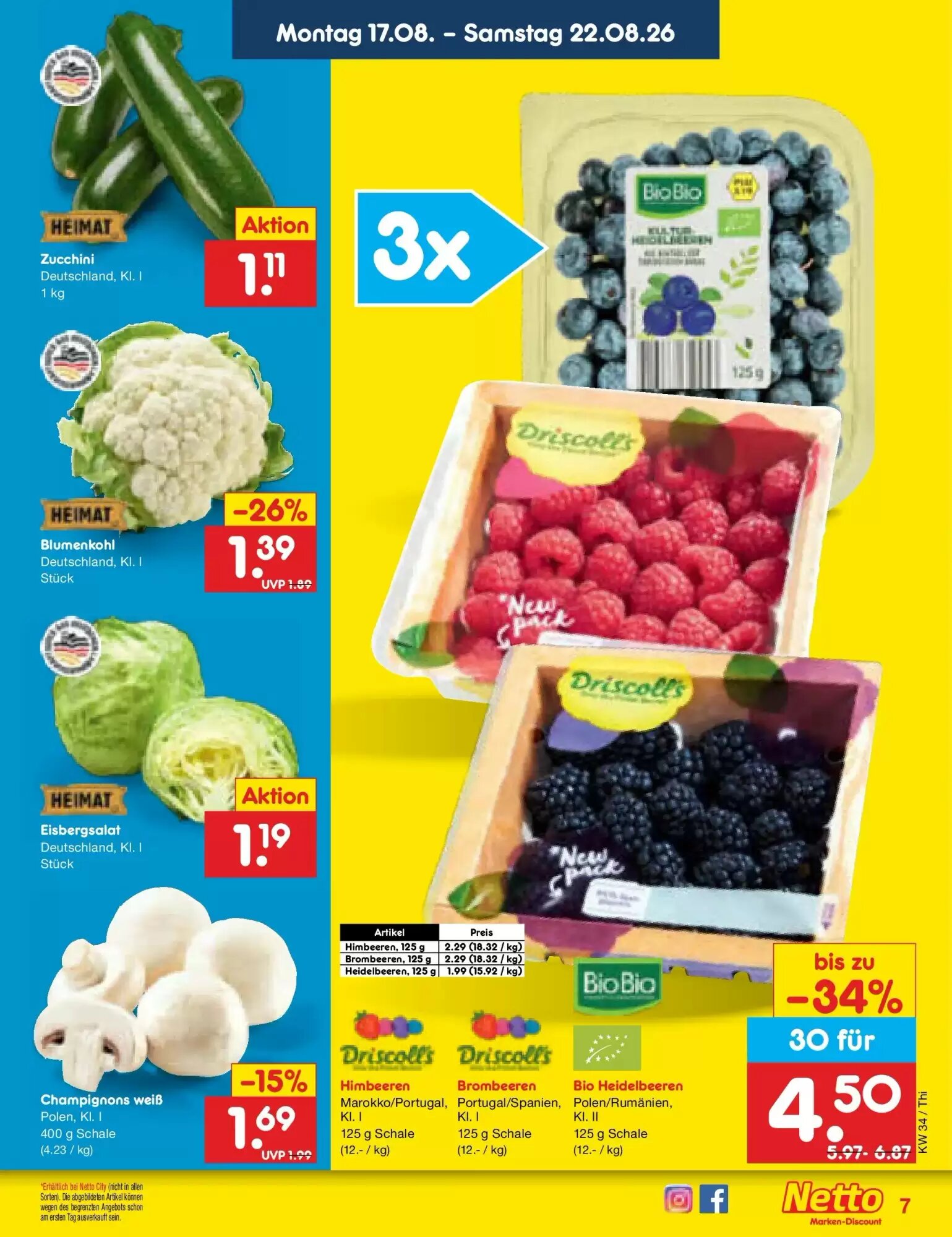 Netto Marken-Discount Prospekt (ab 17.08.2026) zum Blättern - Seite 9