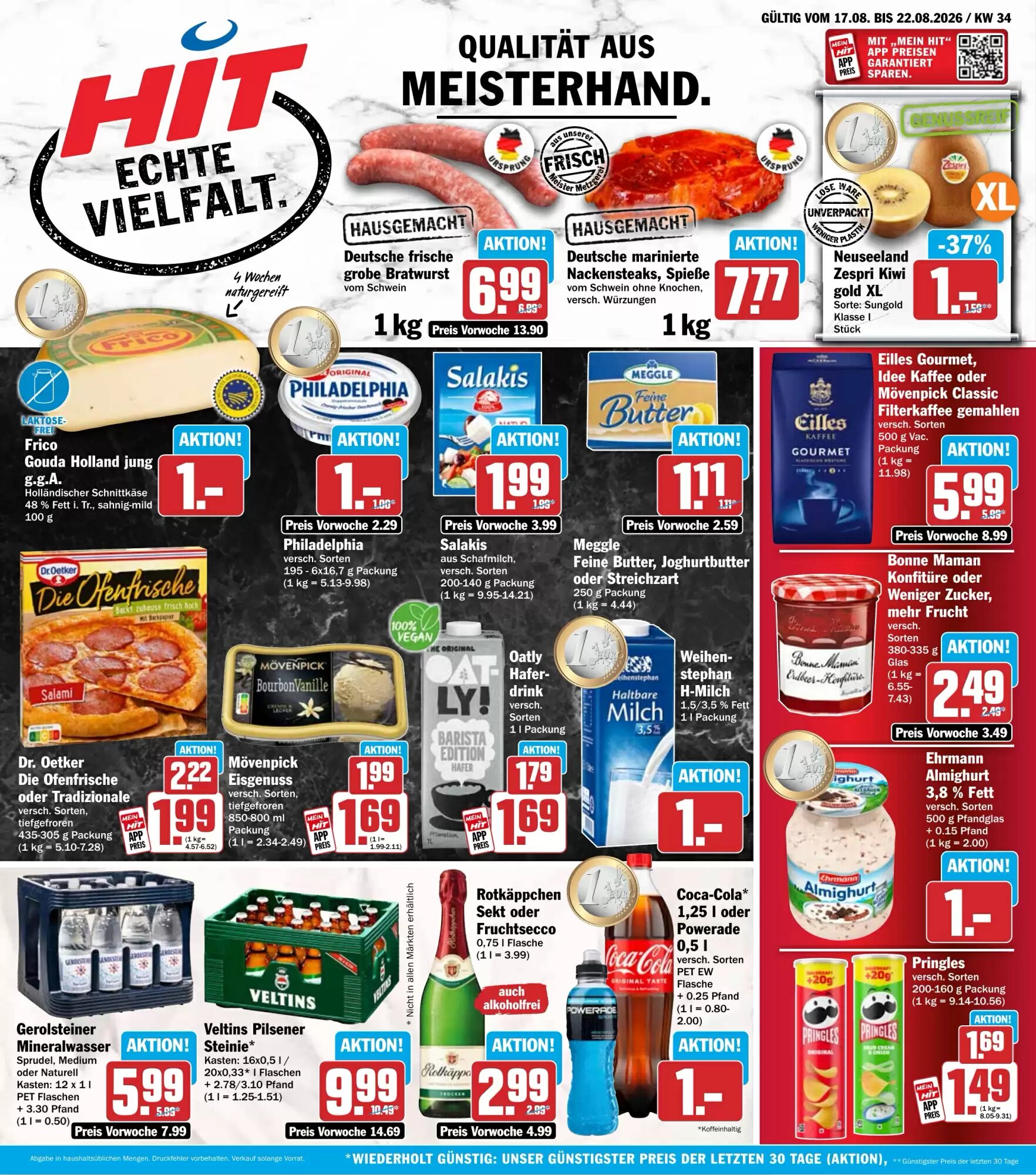 Hit Prospekt (ab 17.08.2026) zum Blättern - Seite 1