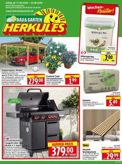 Herkules Baumarkt Prospekt (ab 17.08.2026) zum Blättern