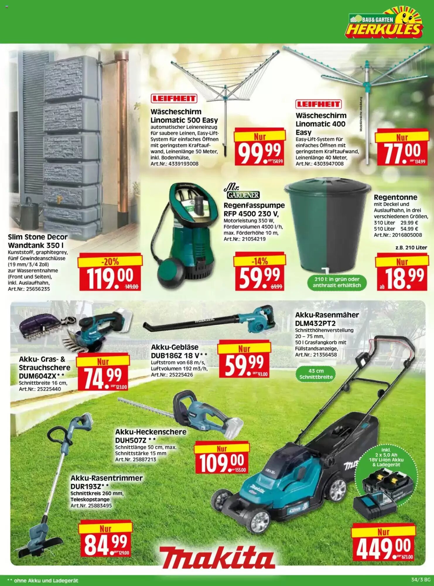 Herkules Baumarkt Prospekt (ab 17.08.2026) zum Blättern - Seite 3