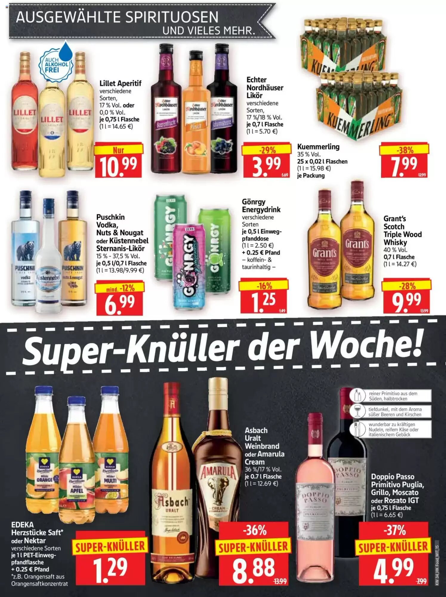 Edeka Herkules Prospekt (ab 17.08.2026) zum Blättern - Seite 15