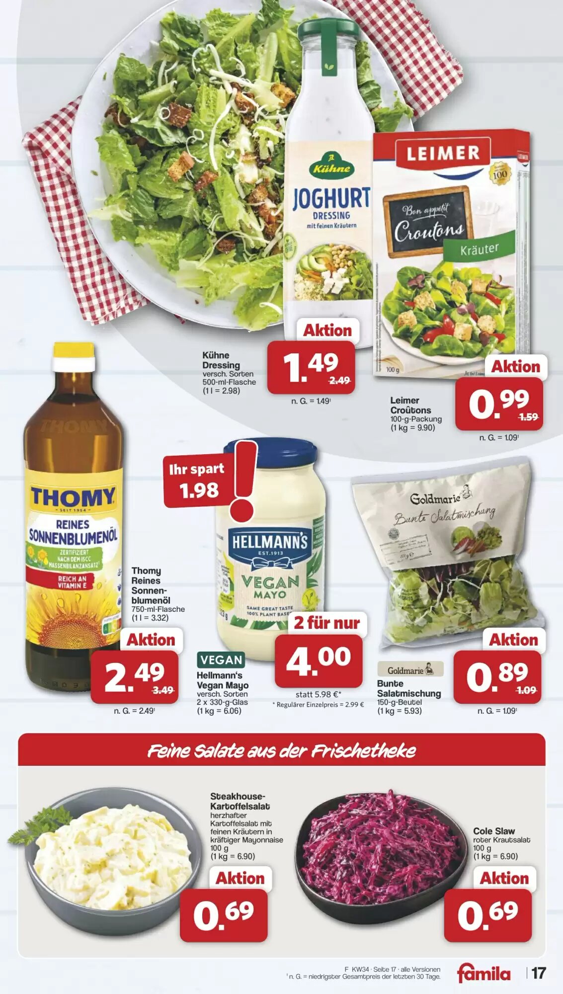 Famila Nord West Prospekt (ab 17.08.2026) zum Blättern - Seite 17
