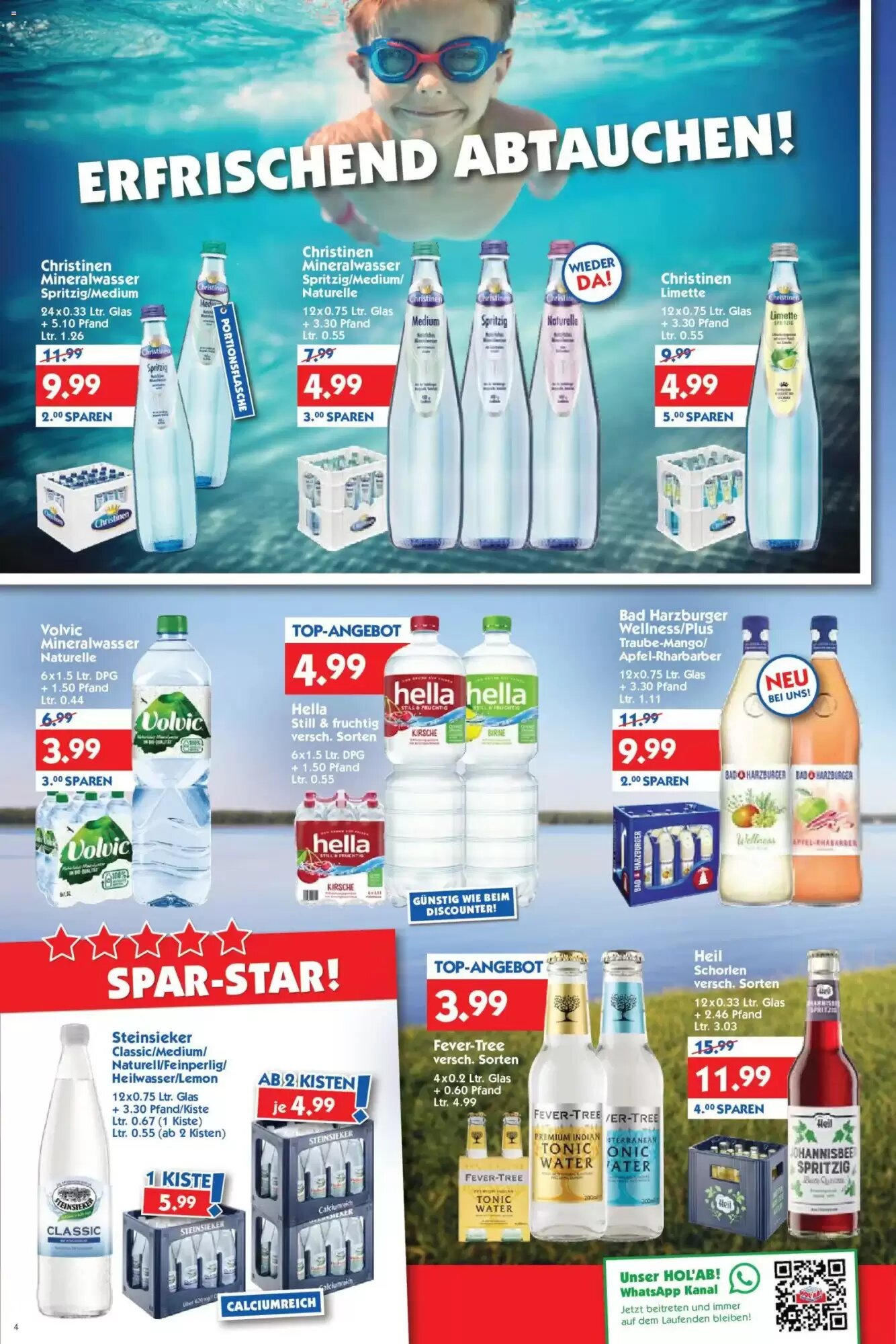 Hol'ab Getränkemarkt Prospekt (ab 17.08.2026) zum Blättern - Seite 4